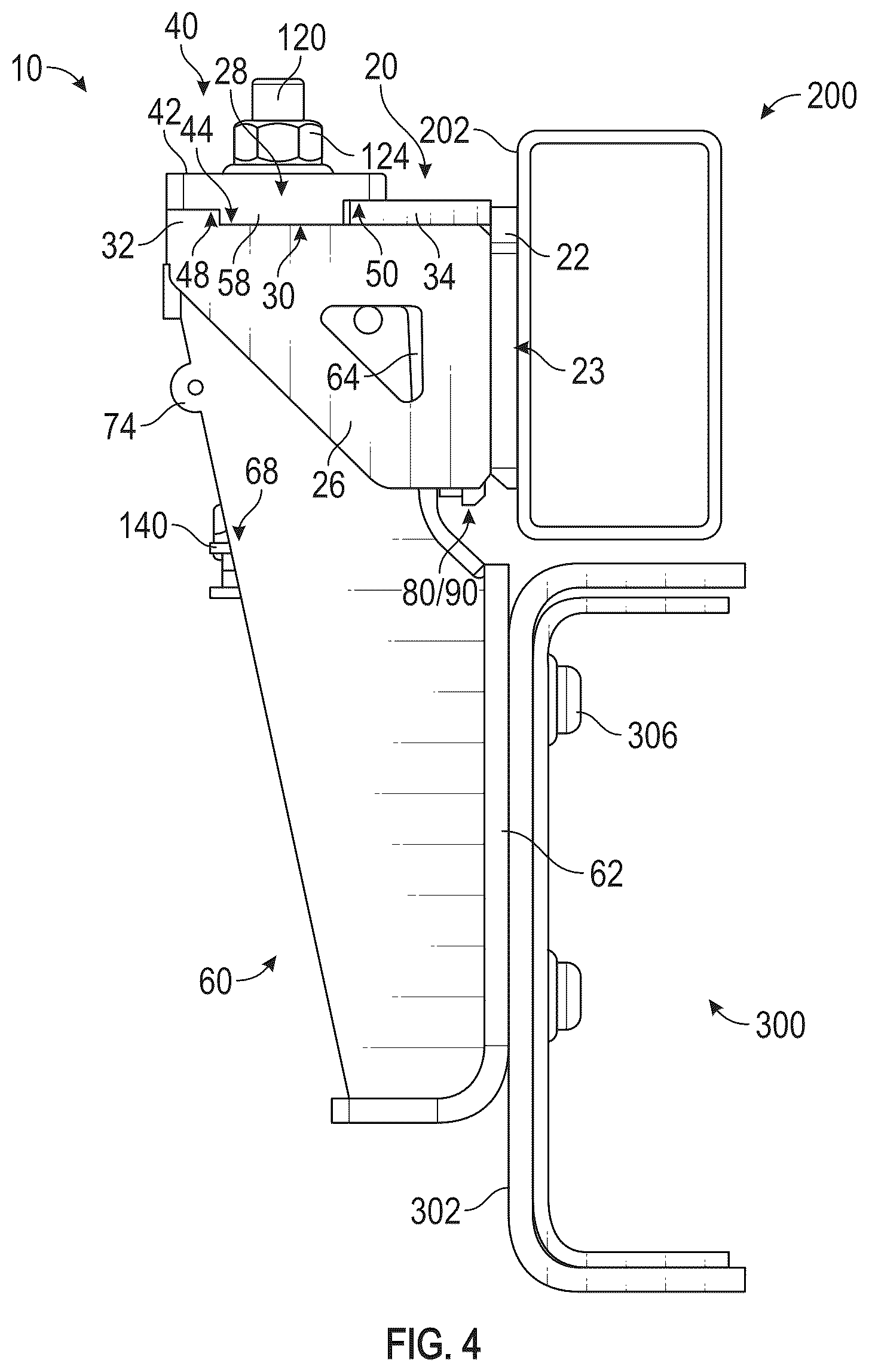 Patent US12319344 Figure 4 – Body tie-down