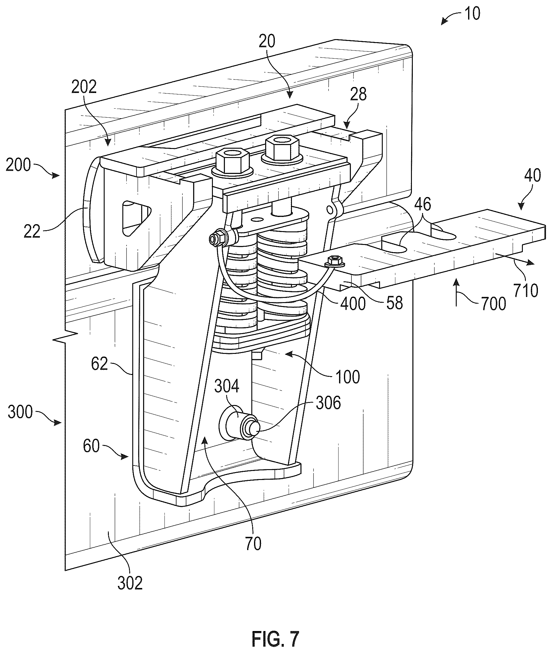 Patent US12319344 Figure 7 – Body tie-down