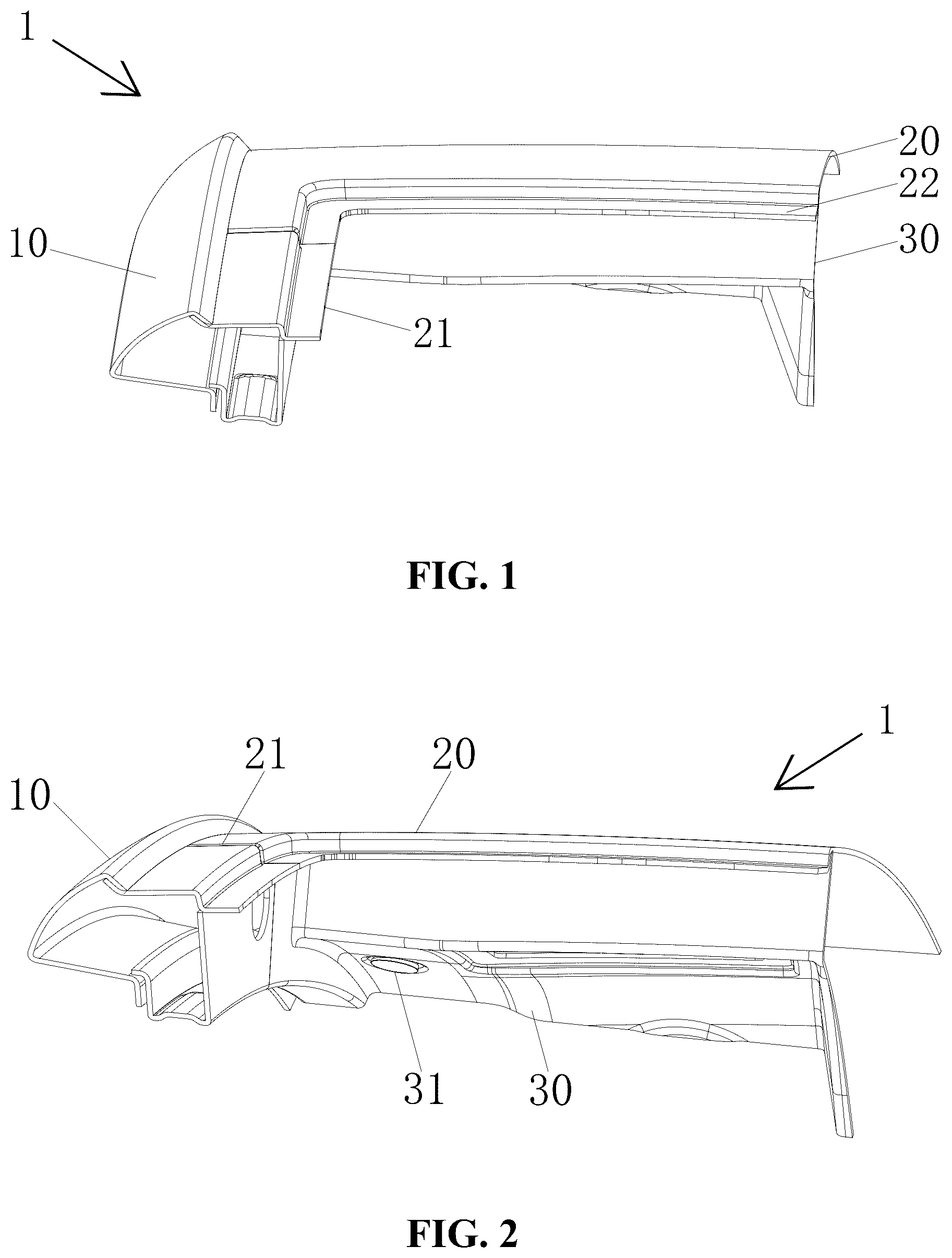 Patent US12319345 Figure 1 – Composite material carrying structure applied to motor vehicles
