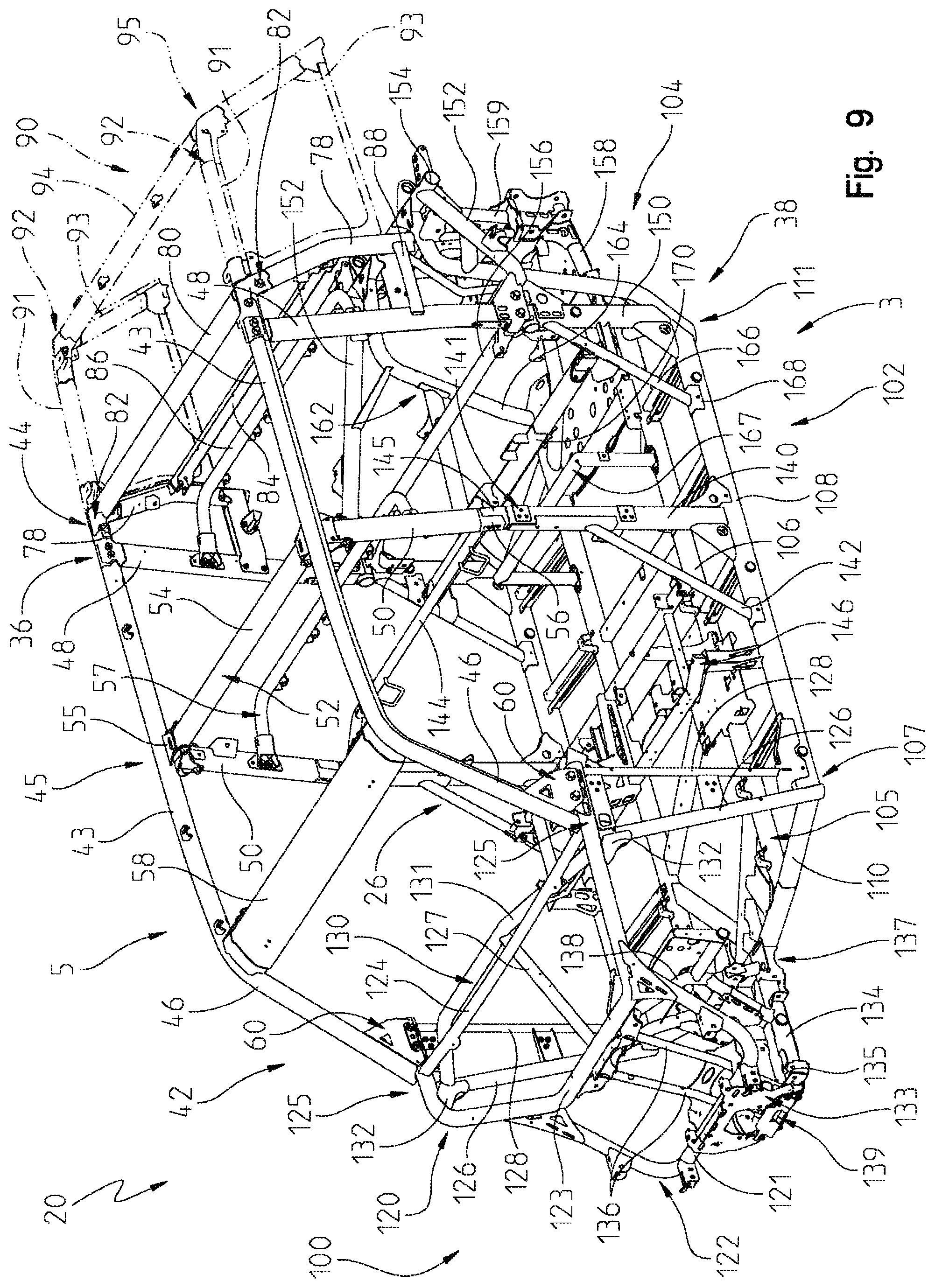 Patent US12319346 Figure 8 – Off-road vehicle