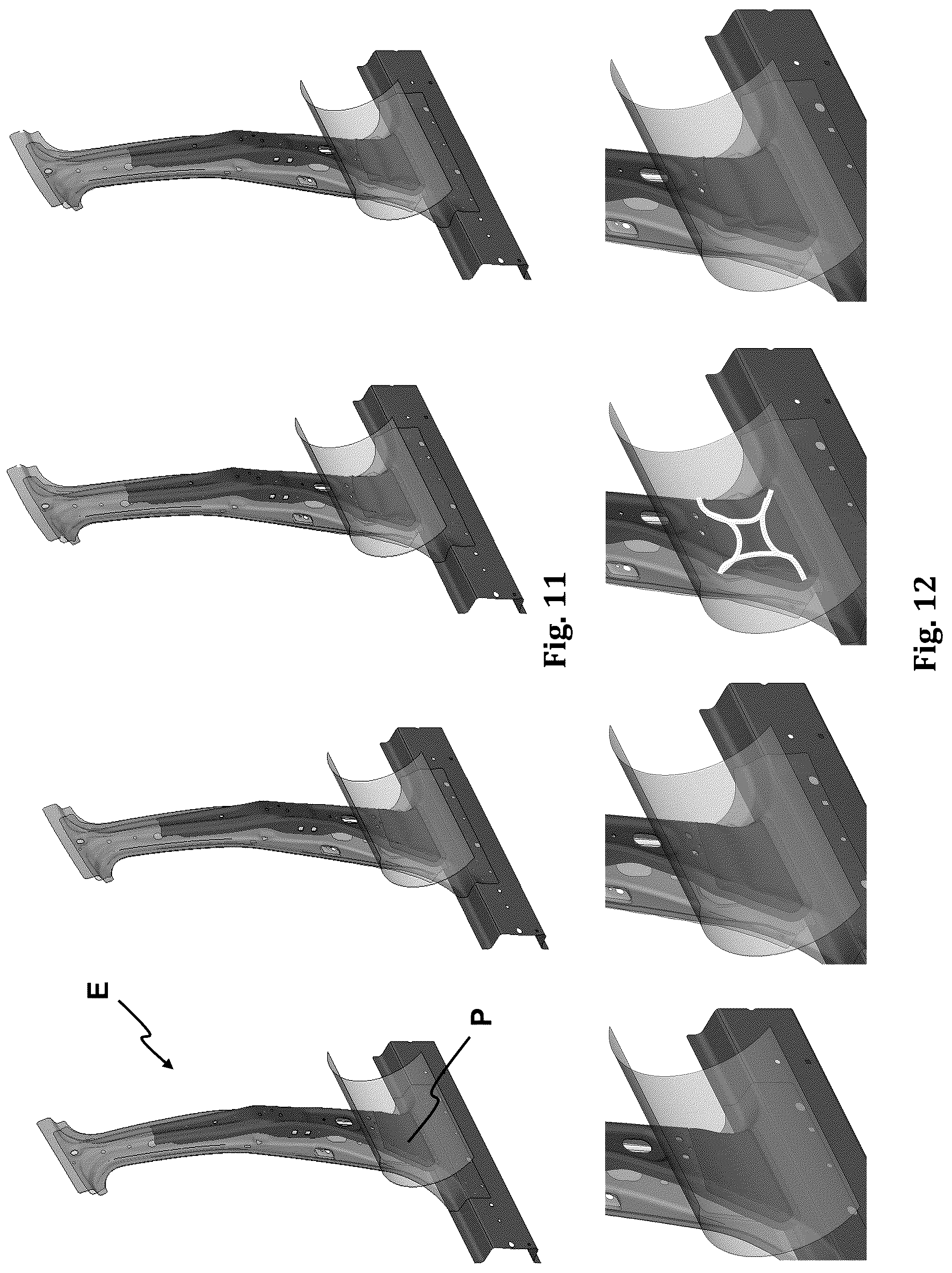 Patent US12319347 Figure 8 – Metal structural component comprising a higher-ductility patch and method of manufacture thereof