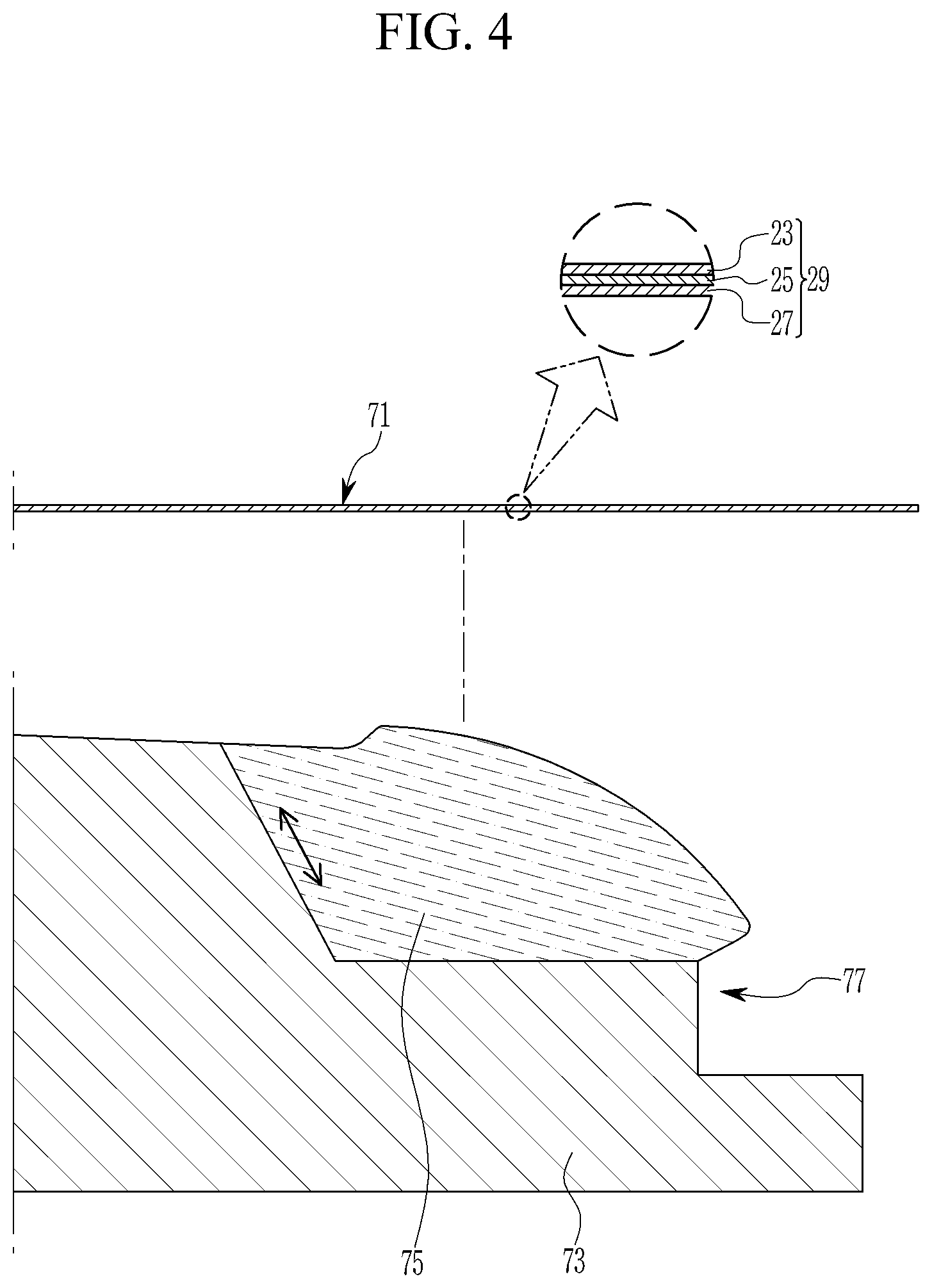 Patent US12319350 Figure 4 – Plastic composite material panel and manufacturing method thereof