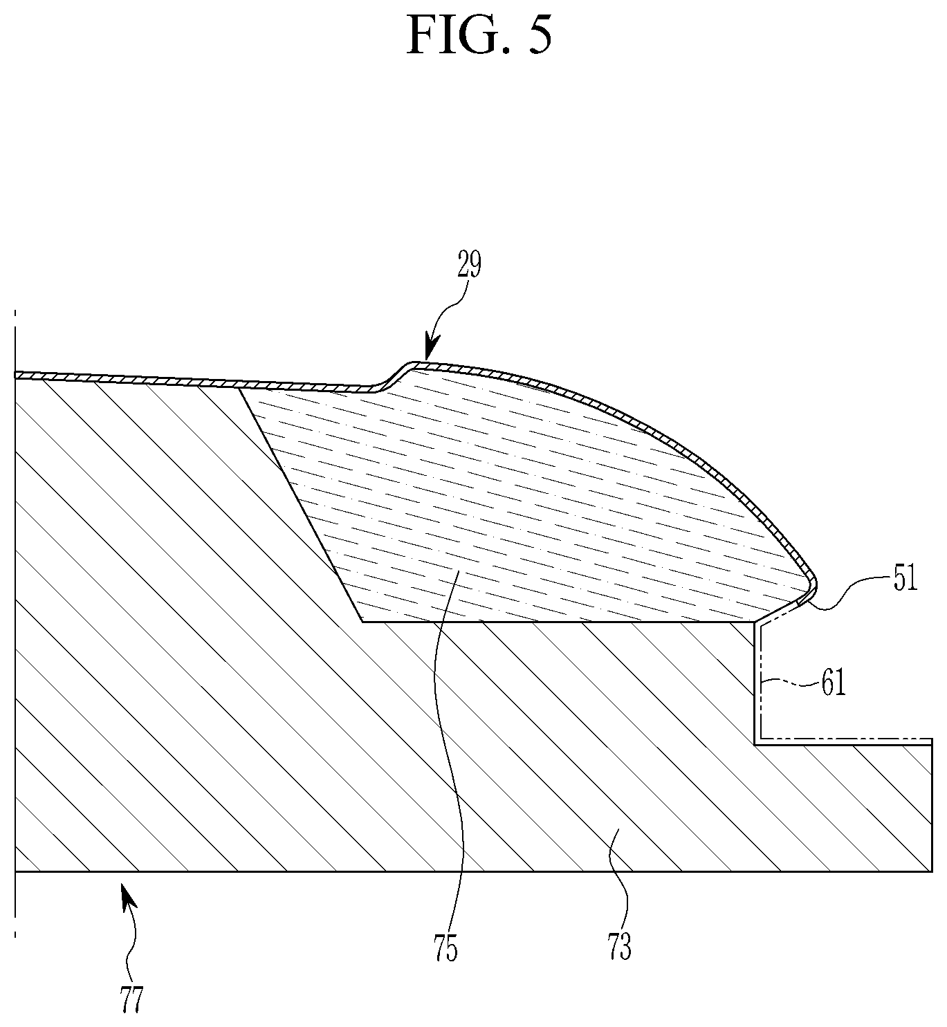 Patent US12319350 Figure 5 – Plastic composite material panel and manufacturing method thereof