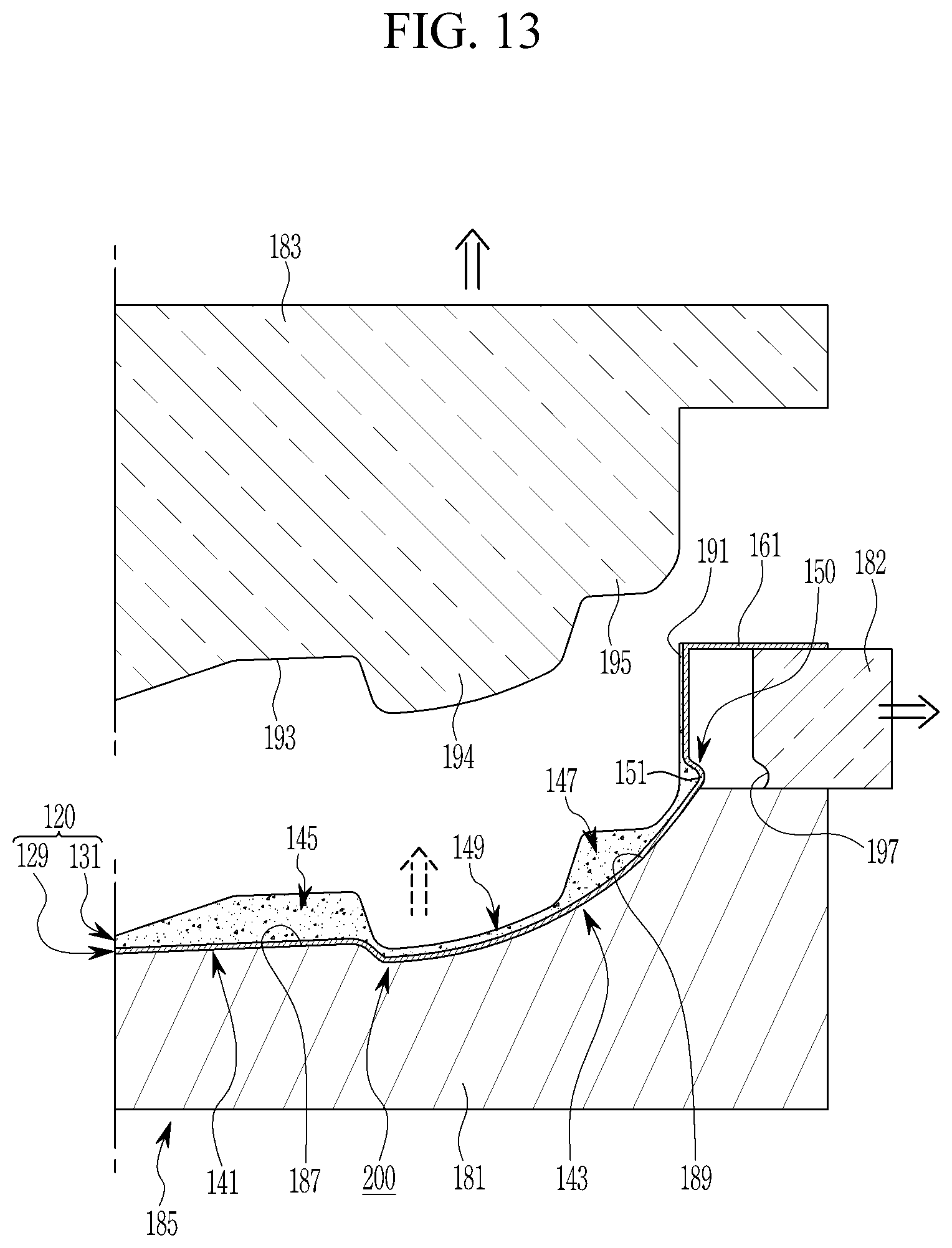 Patent US12319350 Figure 13 – Plastic composite material panel and manufacturing method thereof