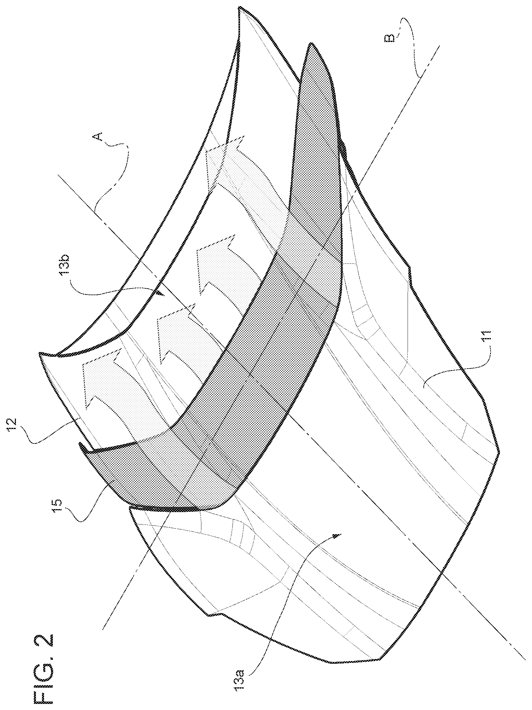 Patent US12319353 Figure 2 – Hood for a motor vehicle