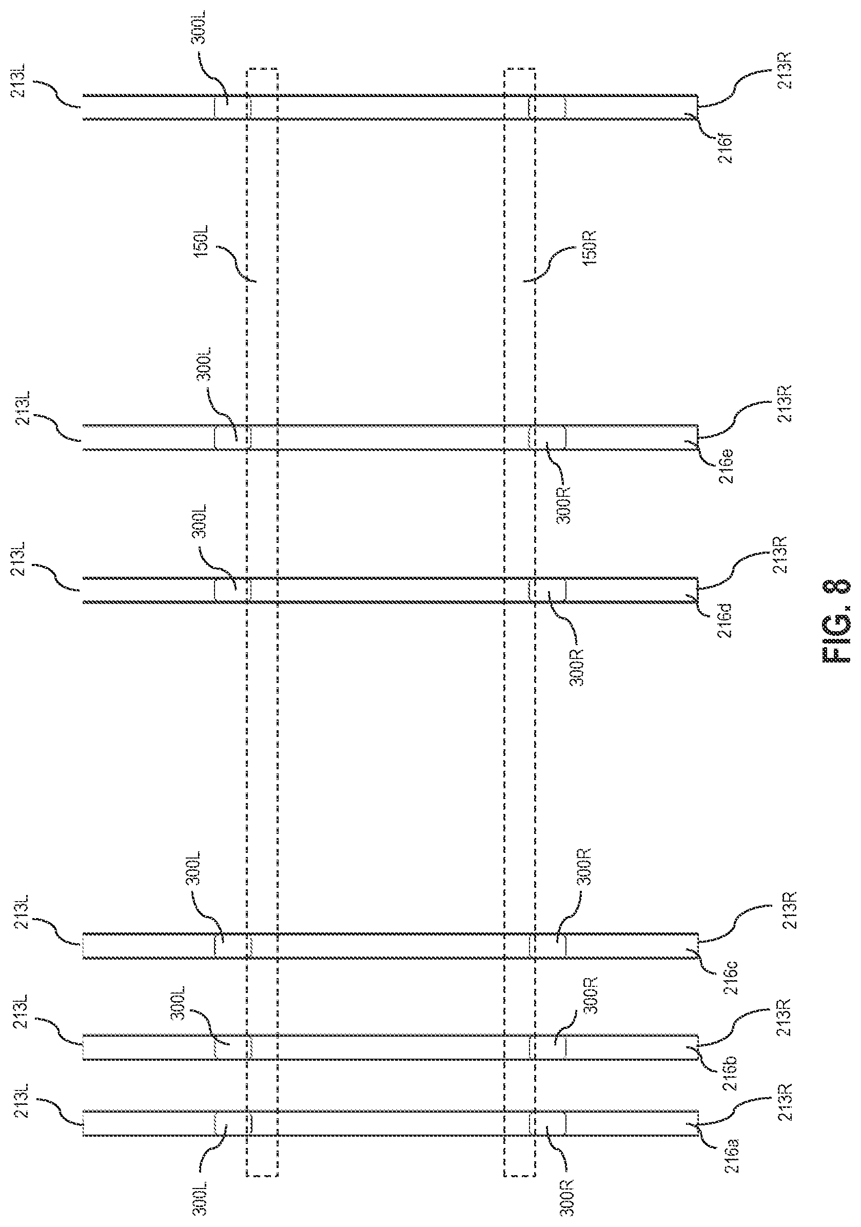 Patent US12319357 Figure 7 – Slide rail assembly and landing gear assembly with embedded hardpoint connectors