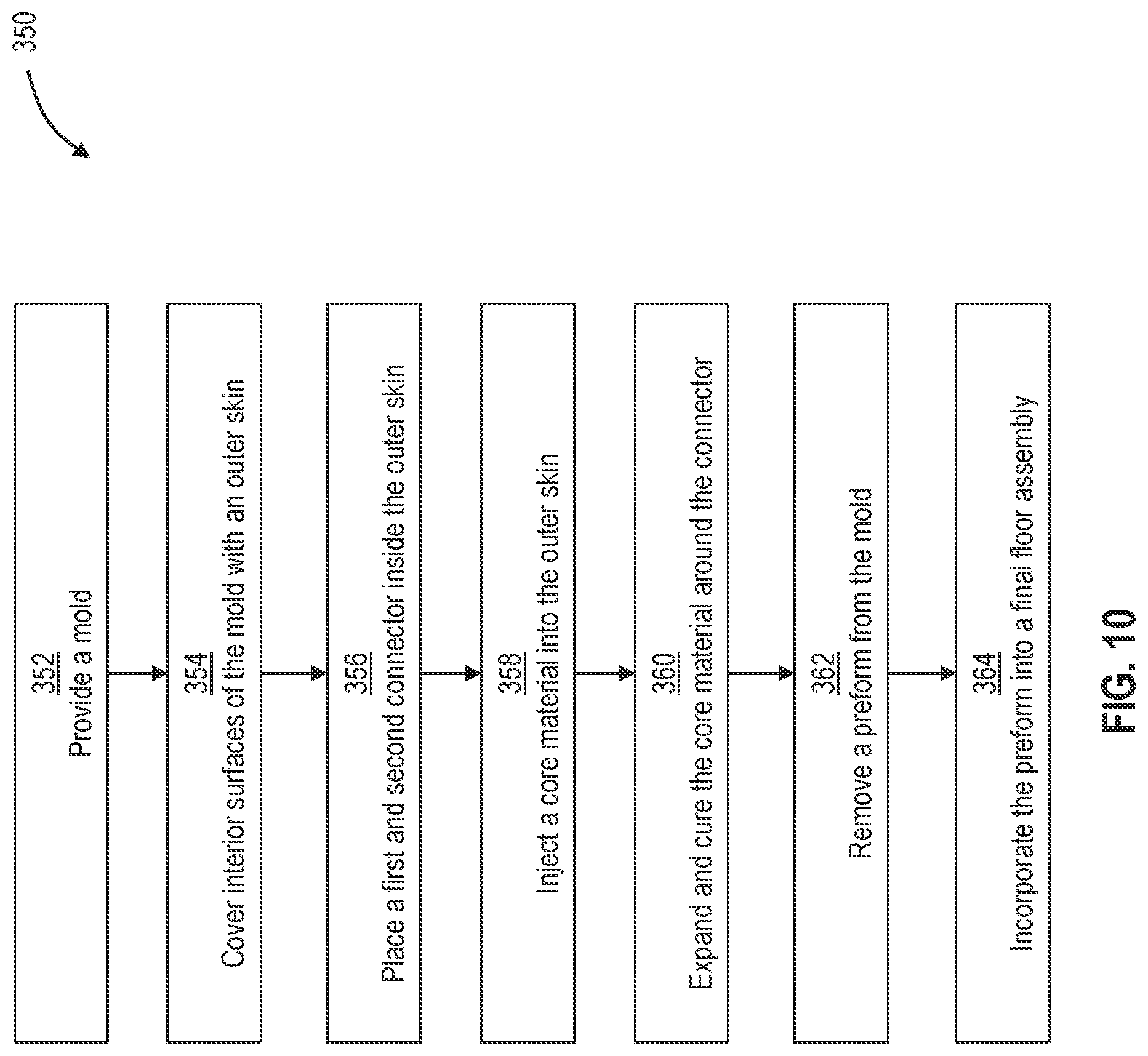 Patent US12319357 Figure 9 – Slide rail assembly and landing gear assembly with embedded hardpoint connectors