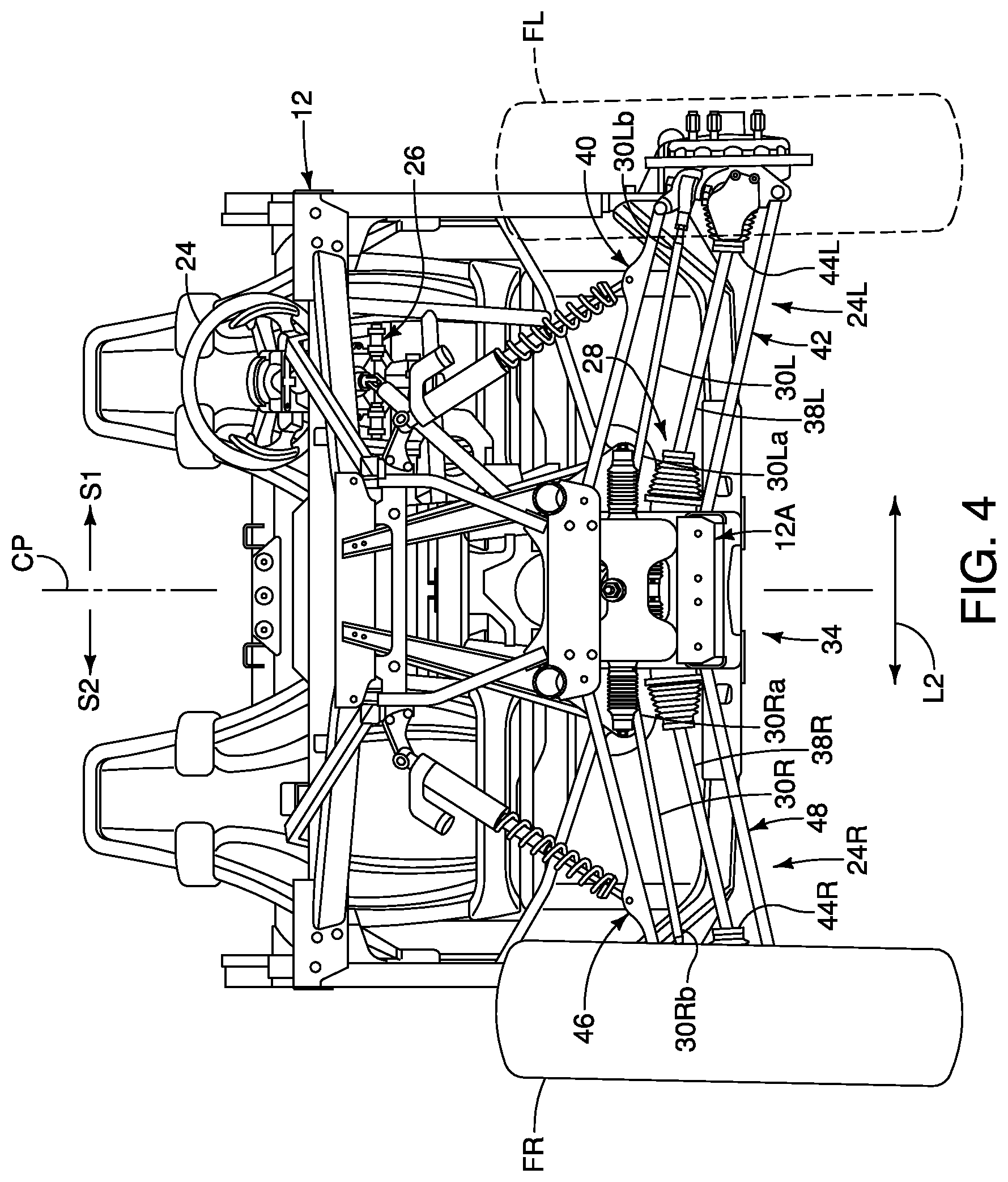 Patent US12319358 Figure 3 – Steering assembly