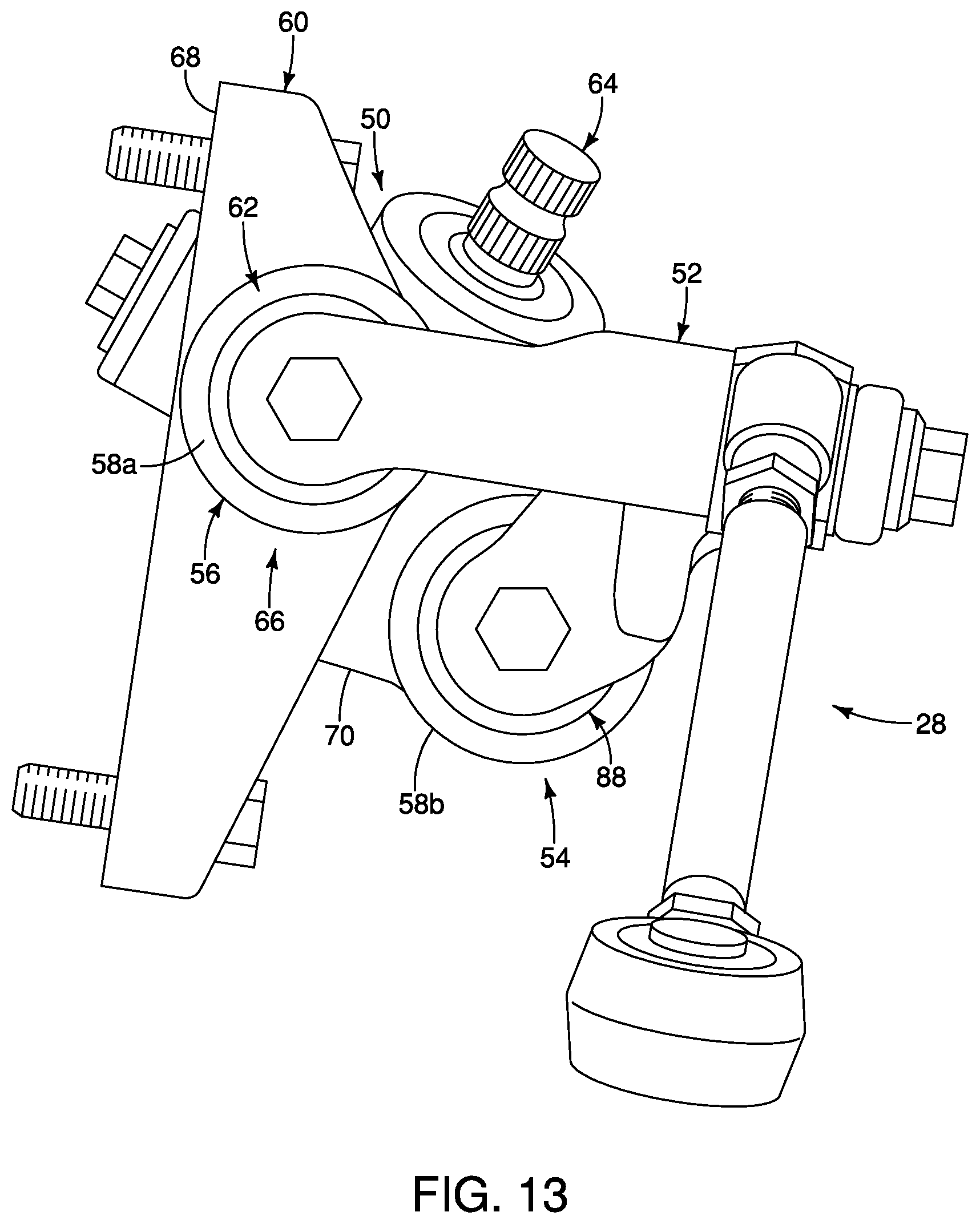 Patent US12319358 Figure 11 – Steering assembly