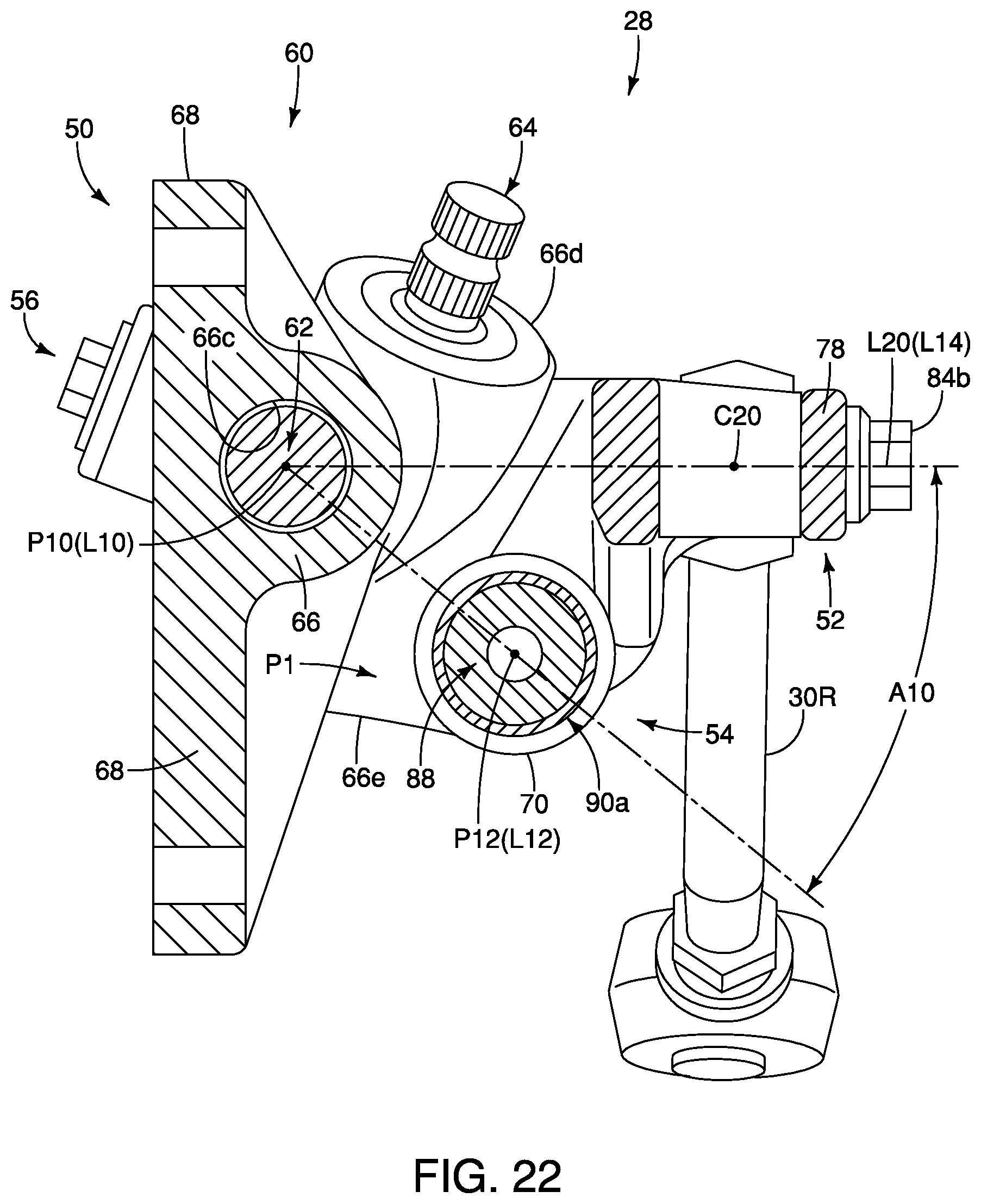 Patent US12319358 Figure 20 – Steering assembly