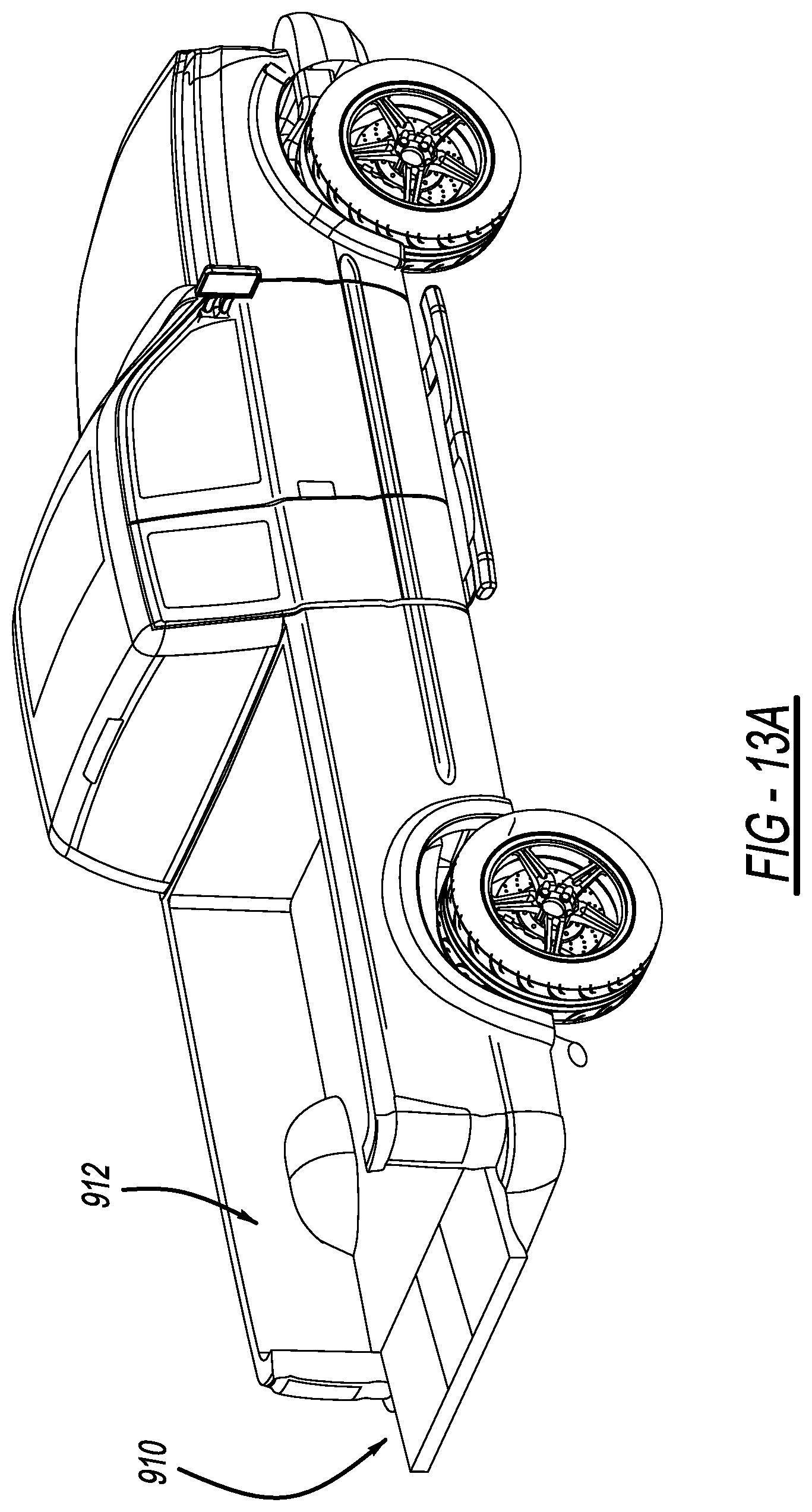 Patent US12319360 Figure 9 – Modular tailgate