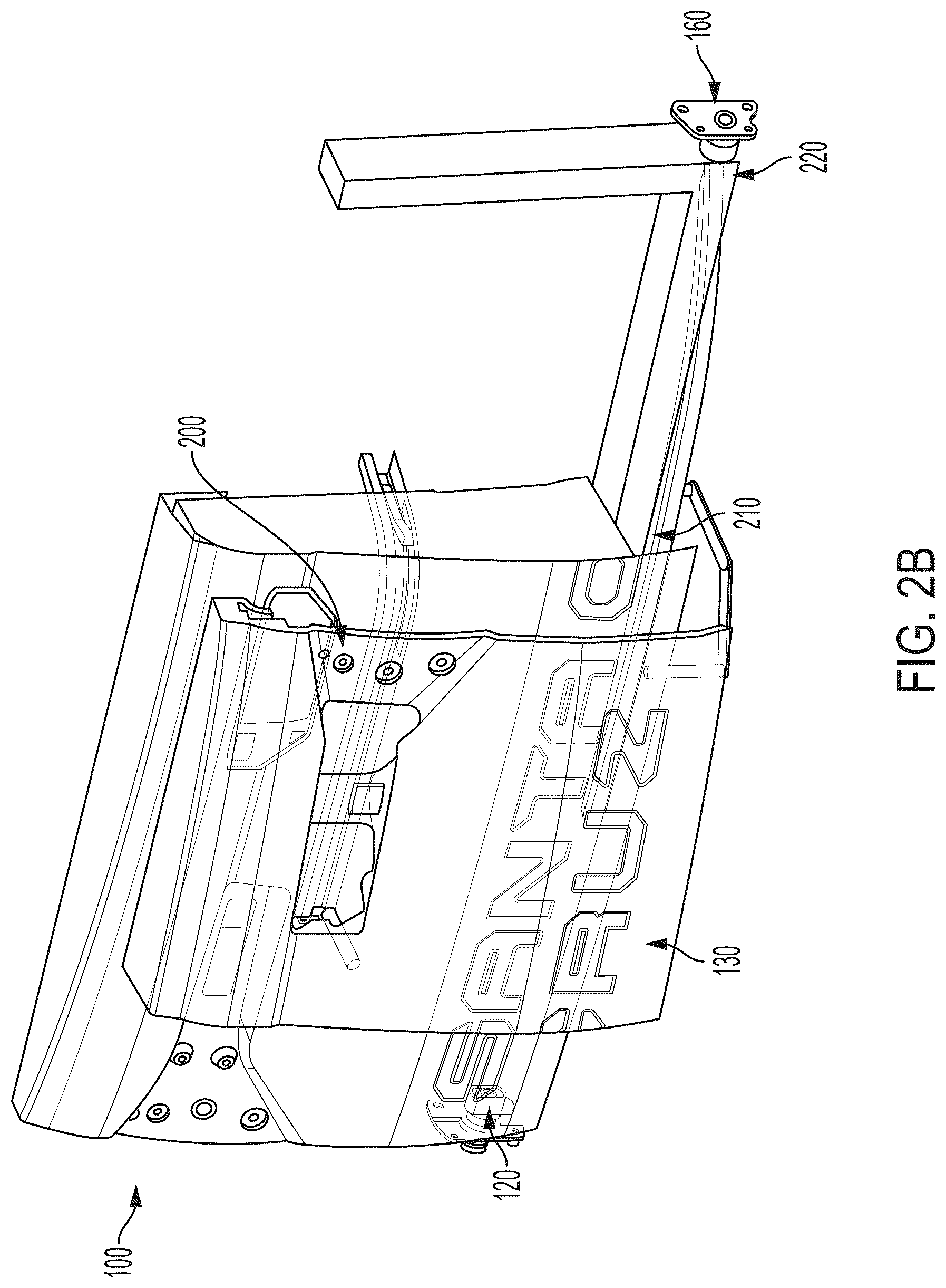 Patent US12319361 Figure 3 – Sliding tailgate for a vehicle