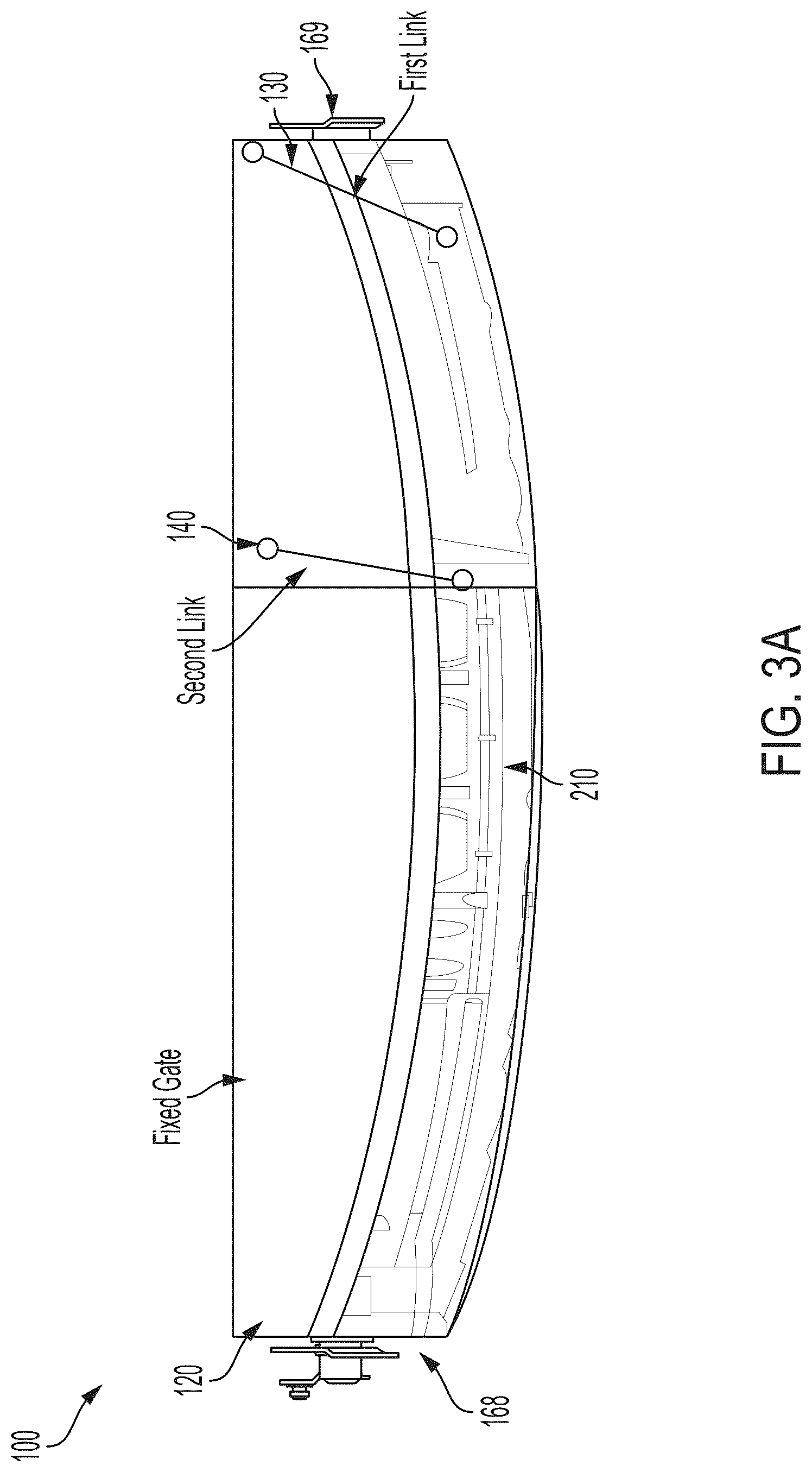 Patent US12319361 Figure 4 – Sliding tailgate for a vehicle