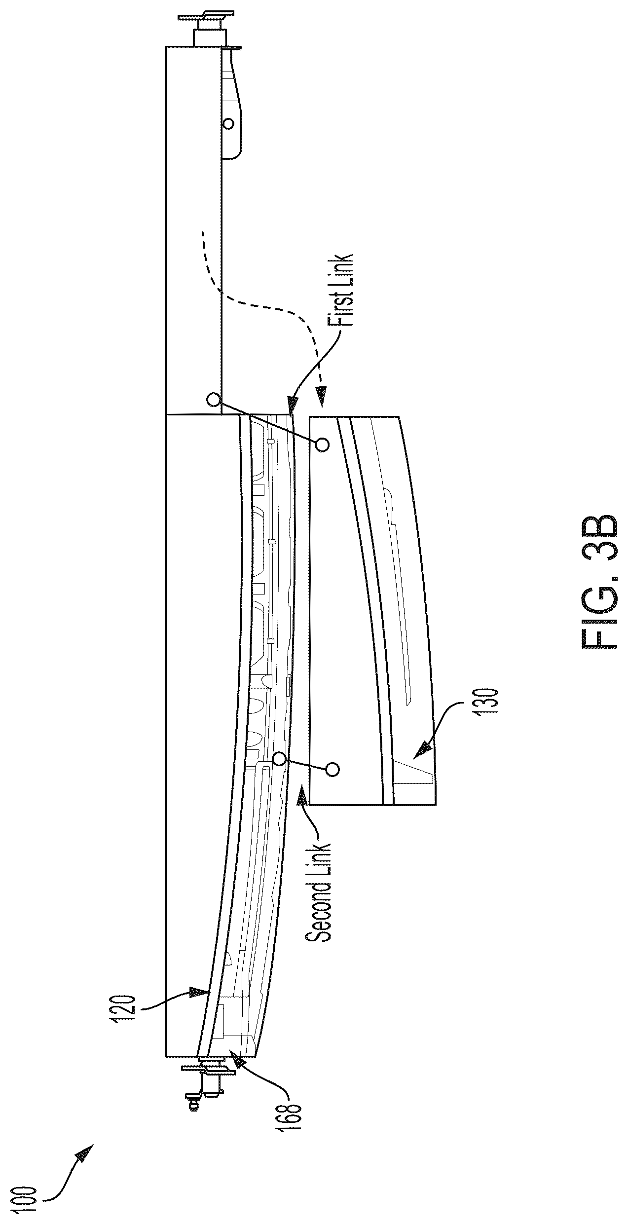 Patent US12319361 Figure 5 – Sliding tailgate for a vehicle