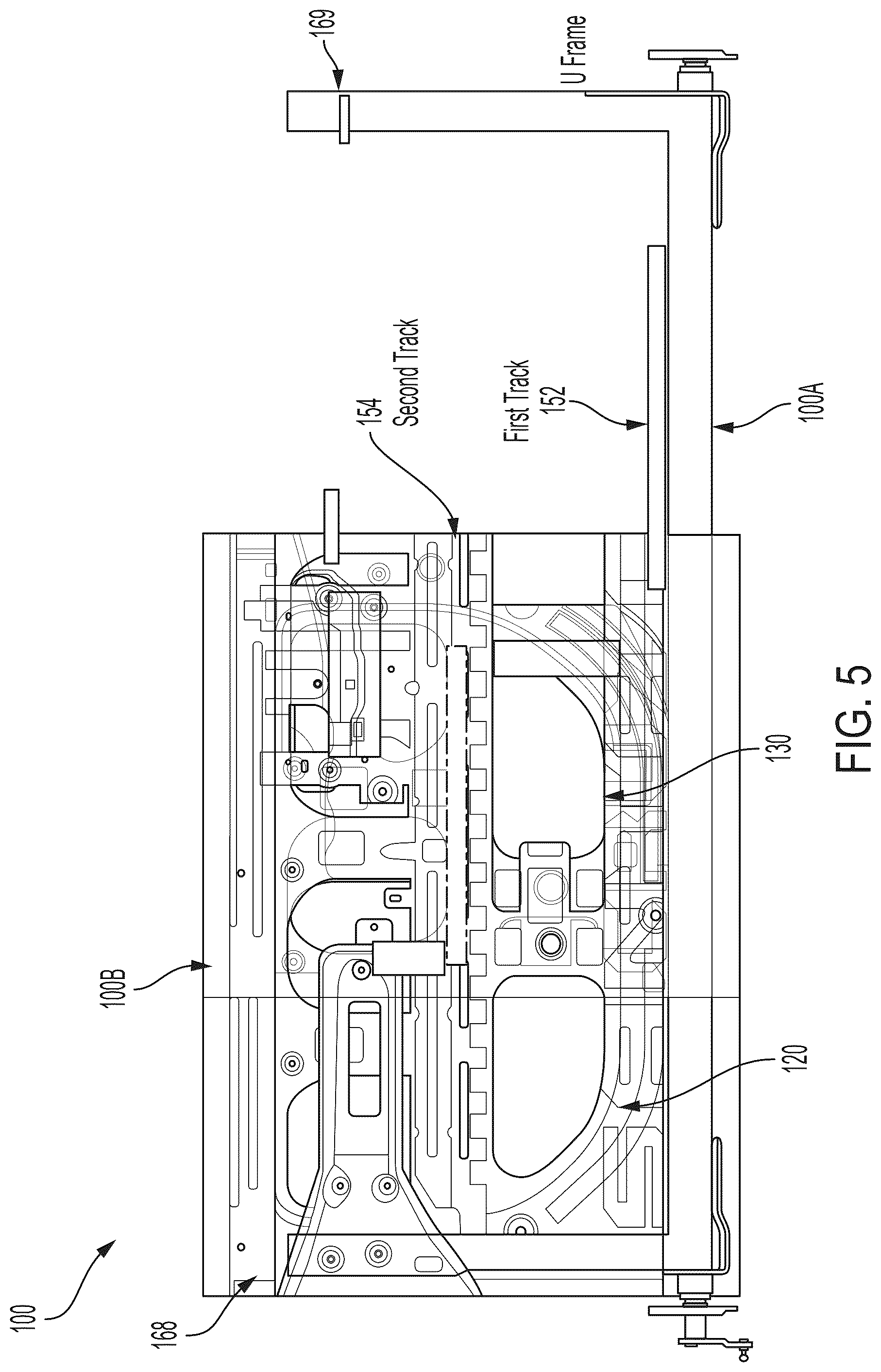 Patent US12319361 Figure 7 – Sliding tailgate for a vehicle