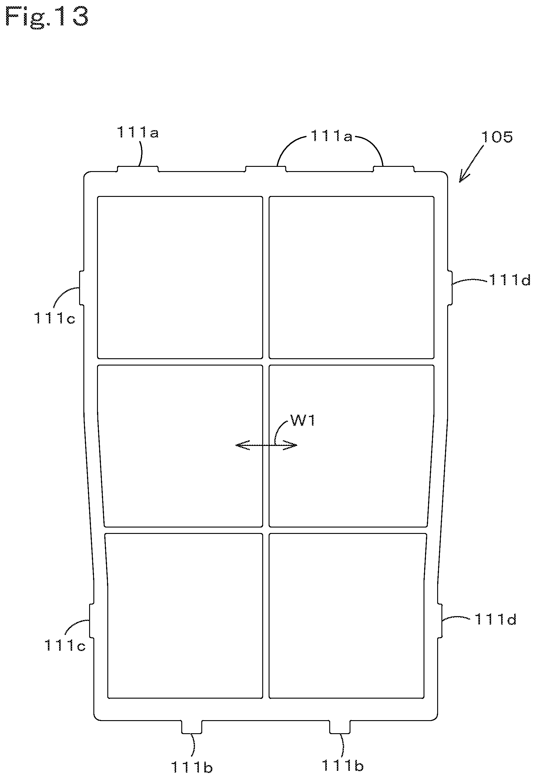 Patent US12319362 Figure 13 – Housing body and working machine