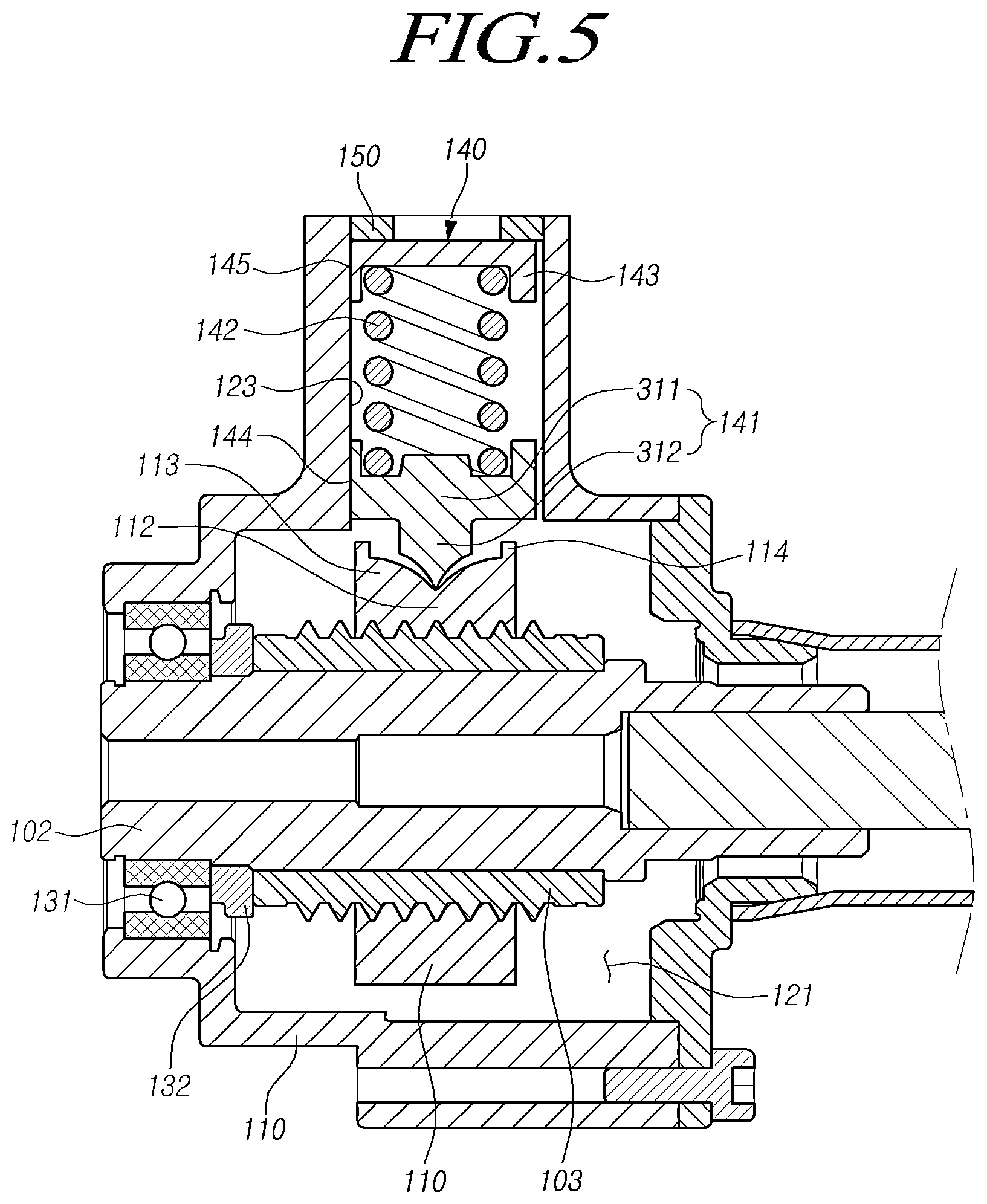 Patent US12319364 Figure 5 – Steer-by-wire steering apparatus