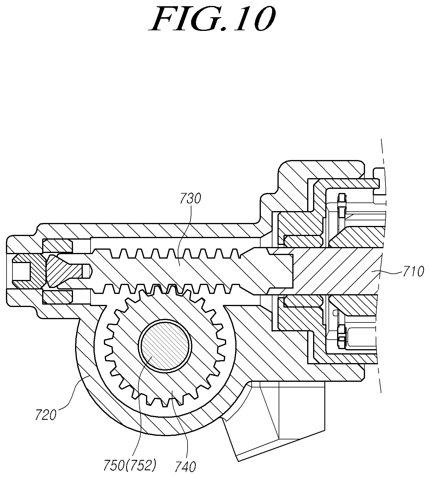 Patent US12319364 Figure 10 – Steer-by-wire steering apparatus