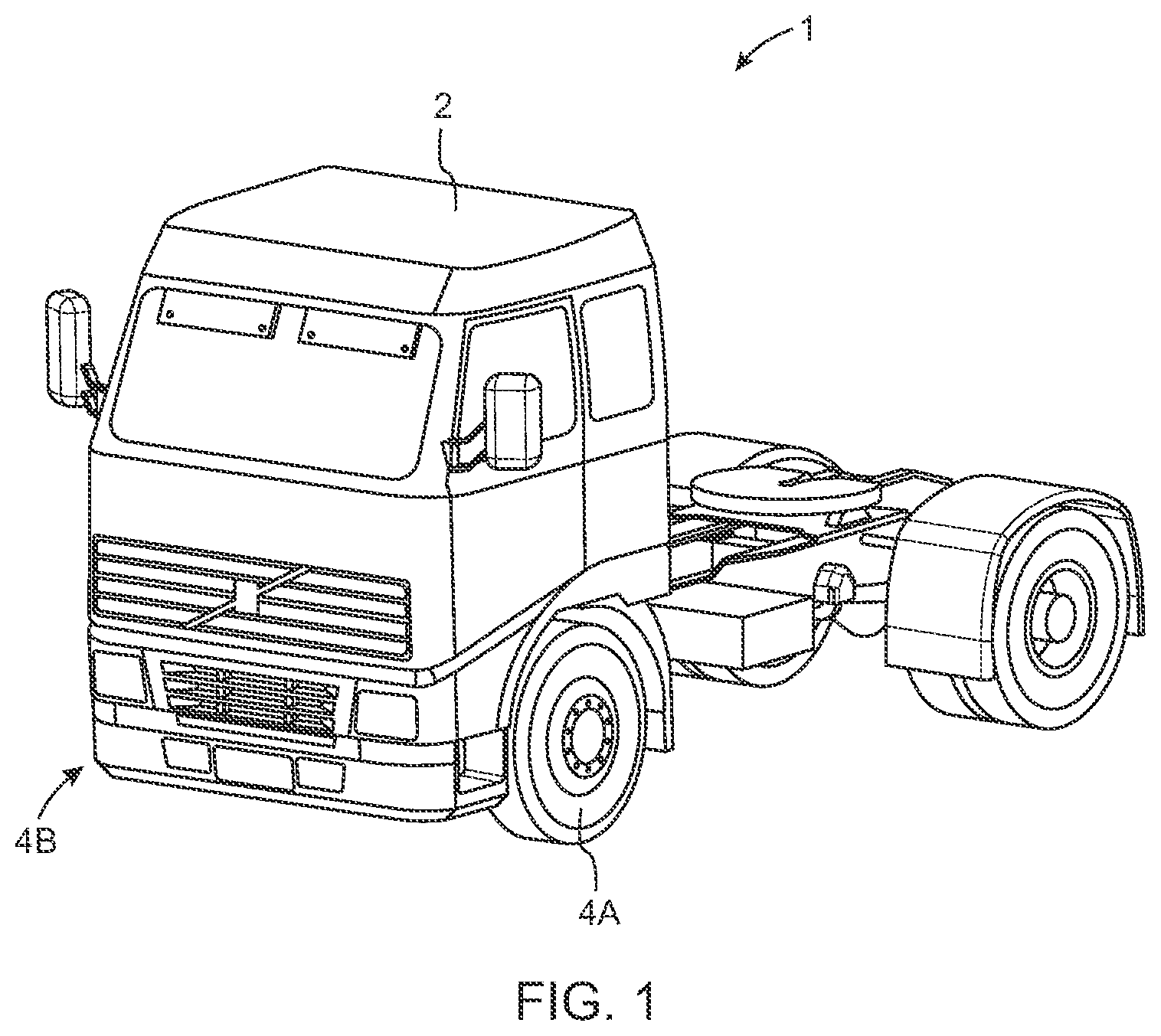 Patent US12319365 Figure 1 – Vehicle steering system and method for controlling a steering angle of a vehicle wheel