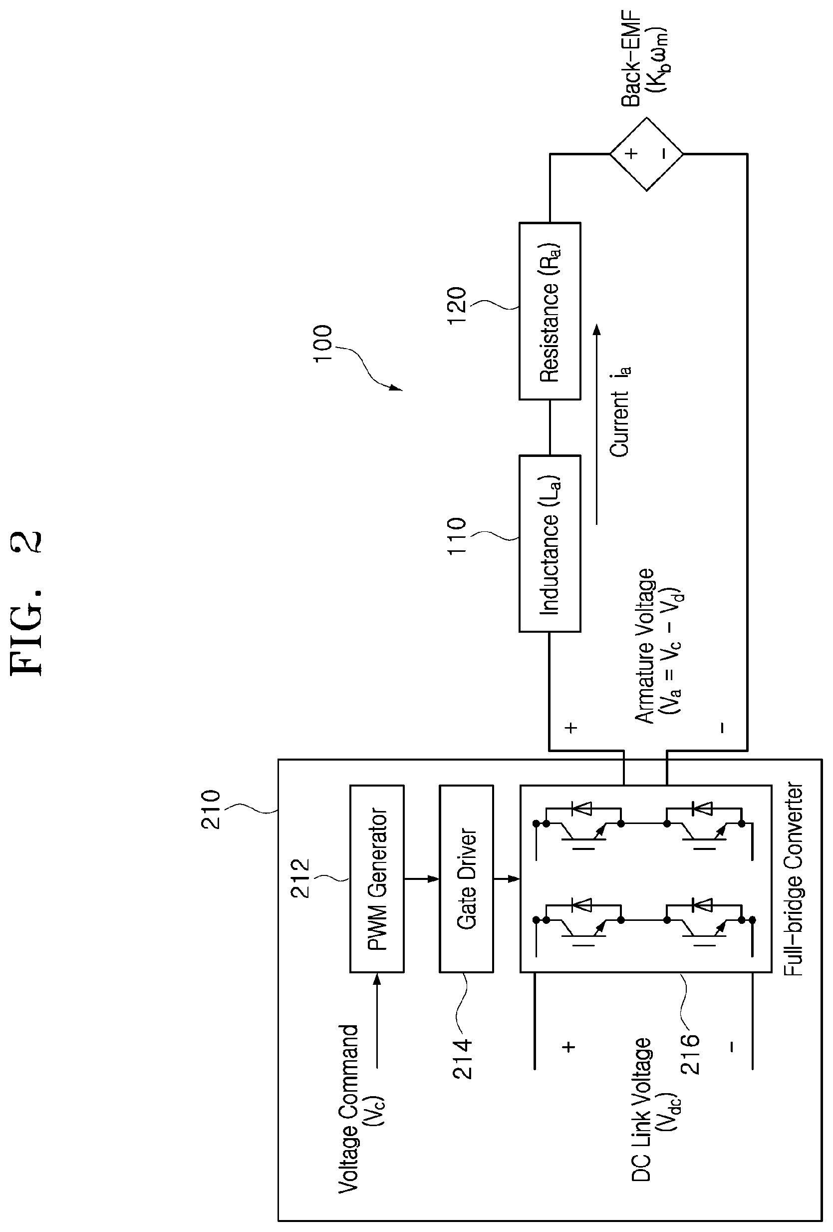 Patent US12319366 Figure 2 – Apparatus and method for estimating speed of DC motor in motor driven power steering system