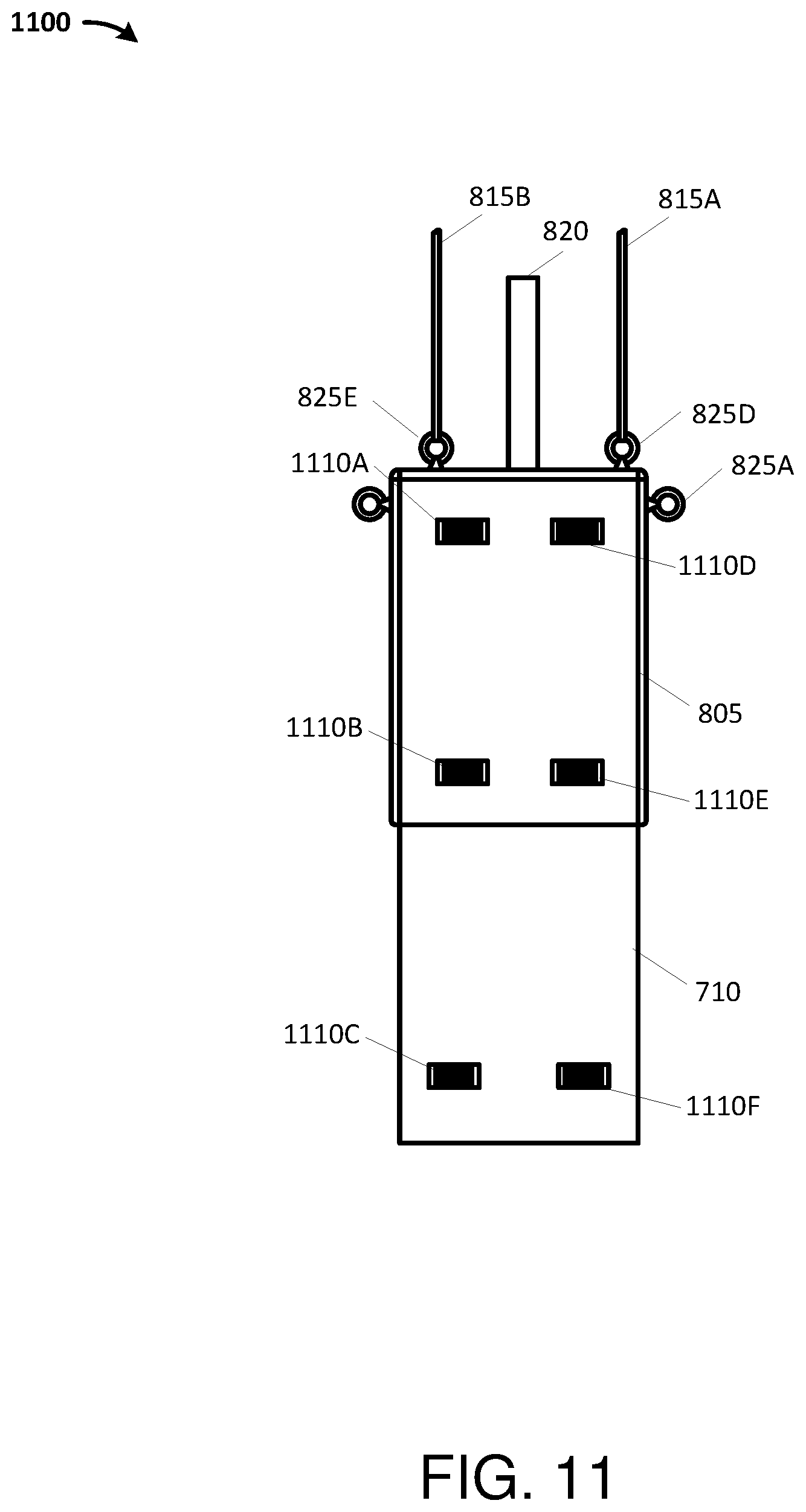 Patent US12319369 Figure 11 – Tank seal inspection