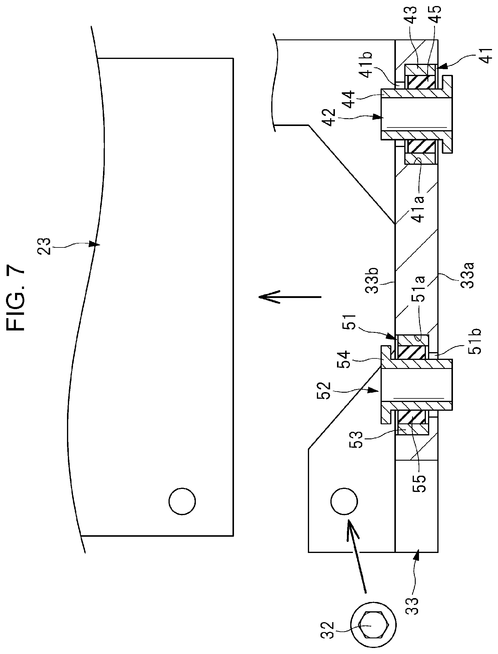 Patent US12319374 Figure 7 – Device attachment structure