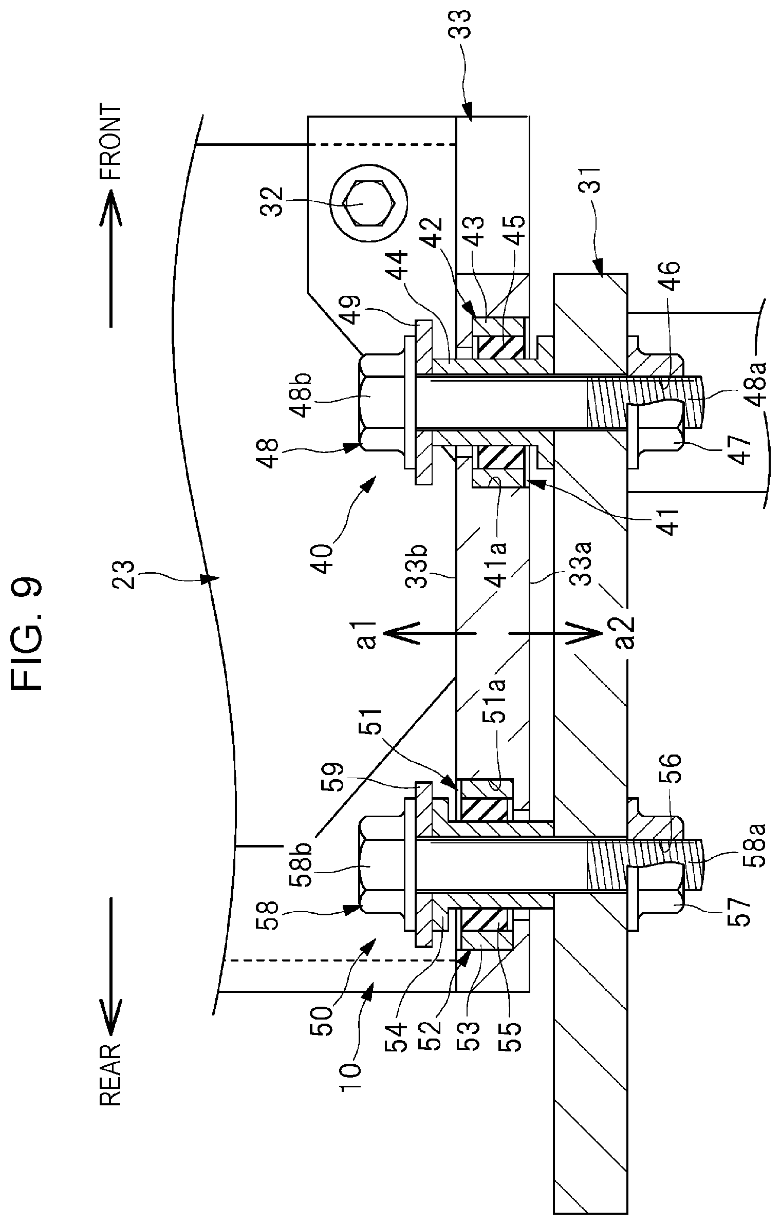 Patent US12319374 Figure 9 – Device attachment structure