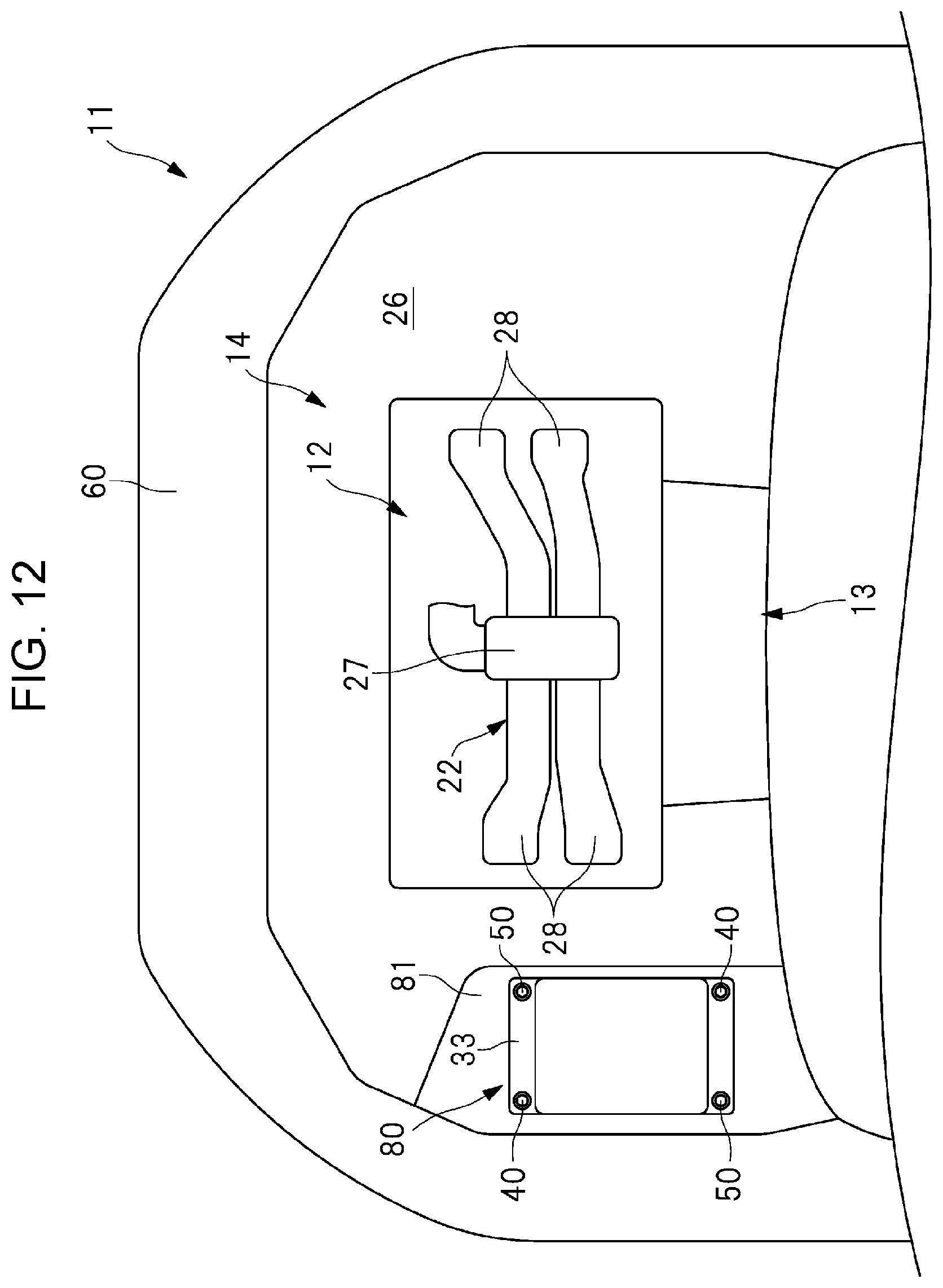 Patent US12319374 Figure 12 – Device attachment structure