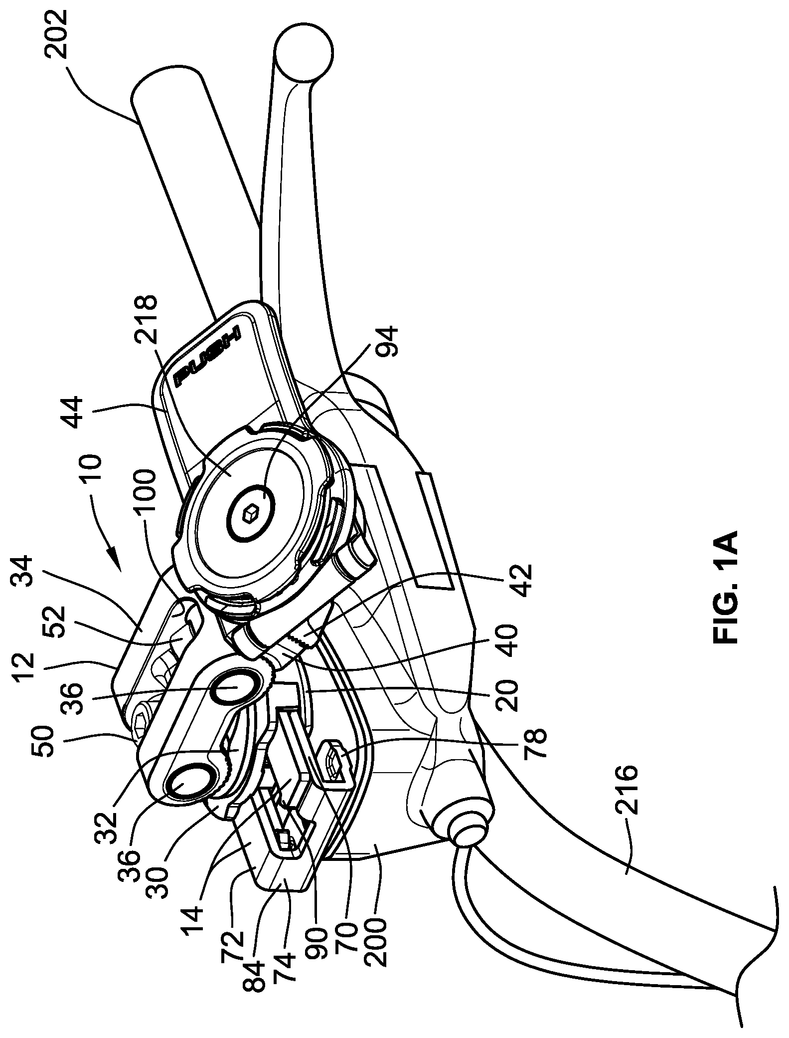 Patent US12319376 Figure 1 – Mount for a handheld electronic device