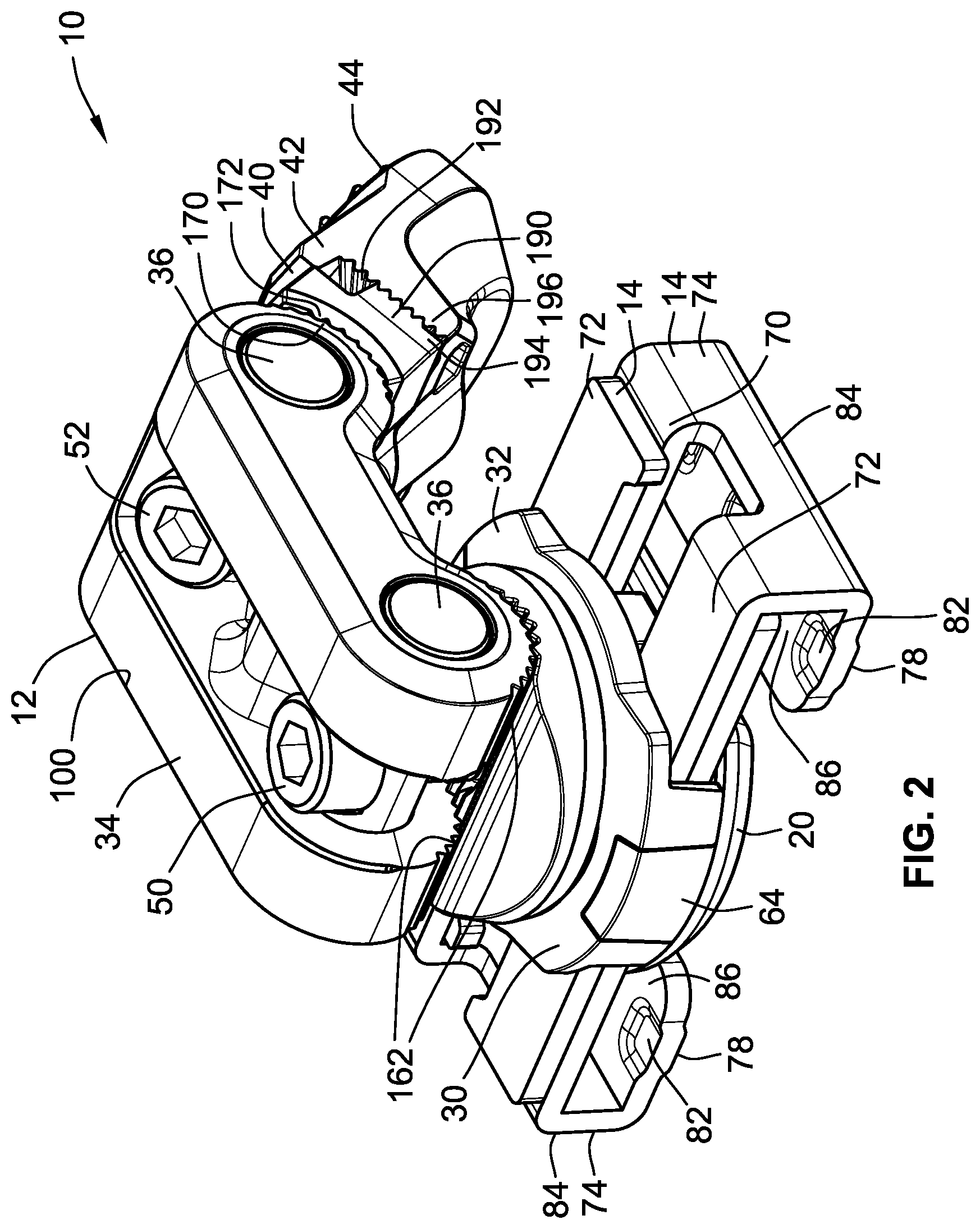 Patent US12319376 Figure 3 – Mount for a handheld electronic device
