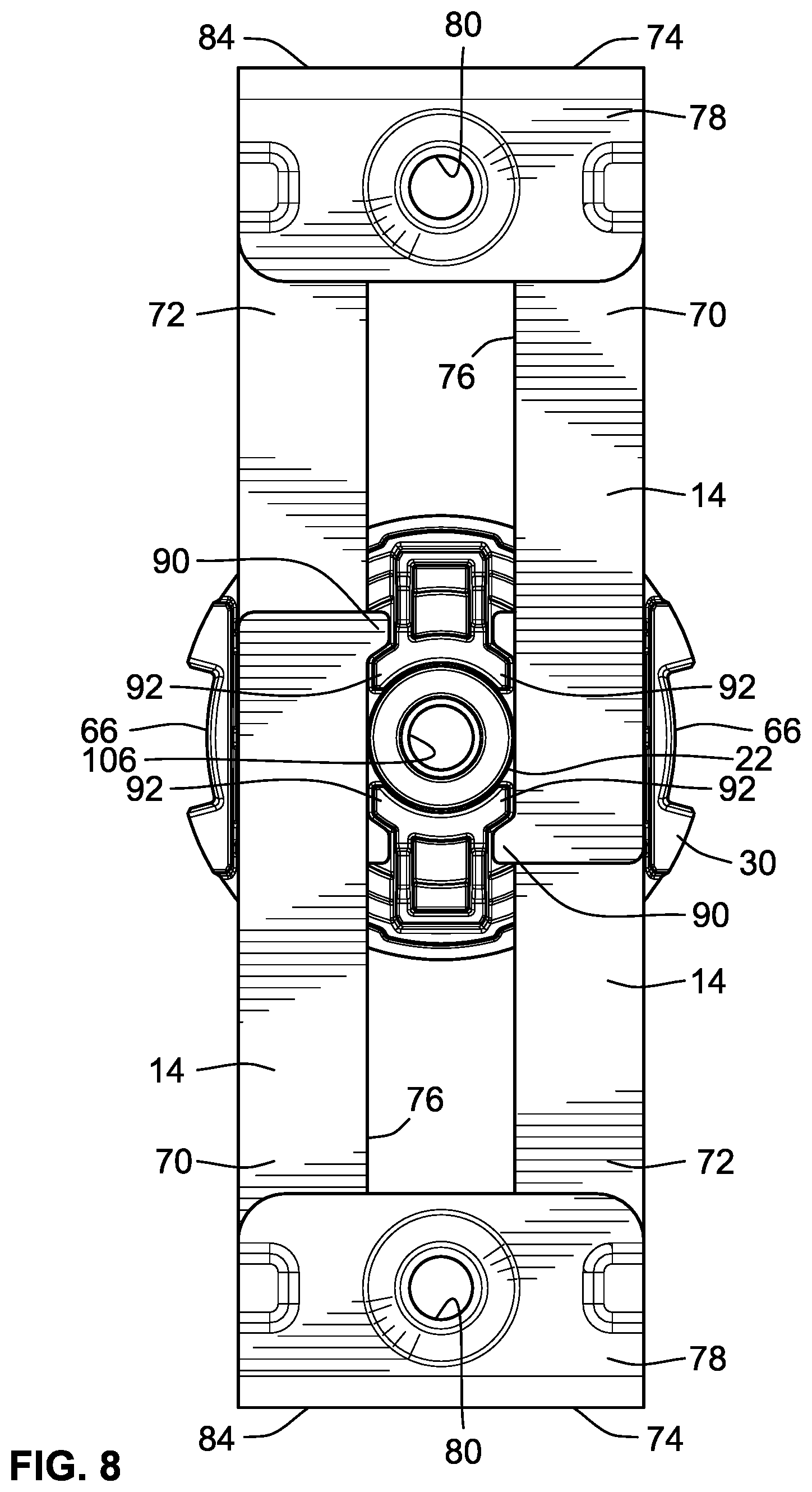 Patent US12319376 Figure 7 – Mount for a handheld electronic device