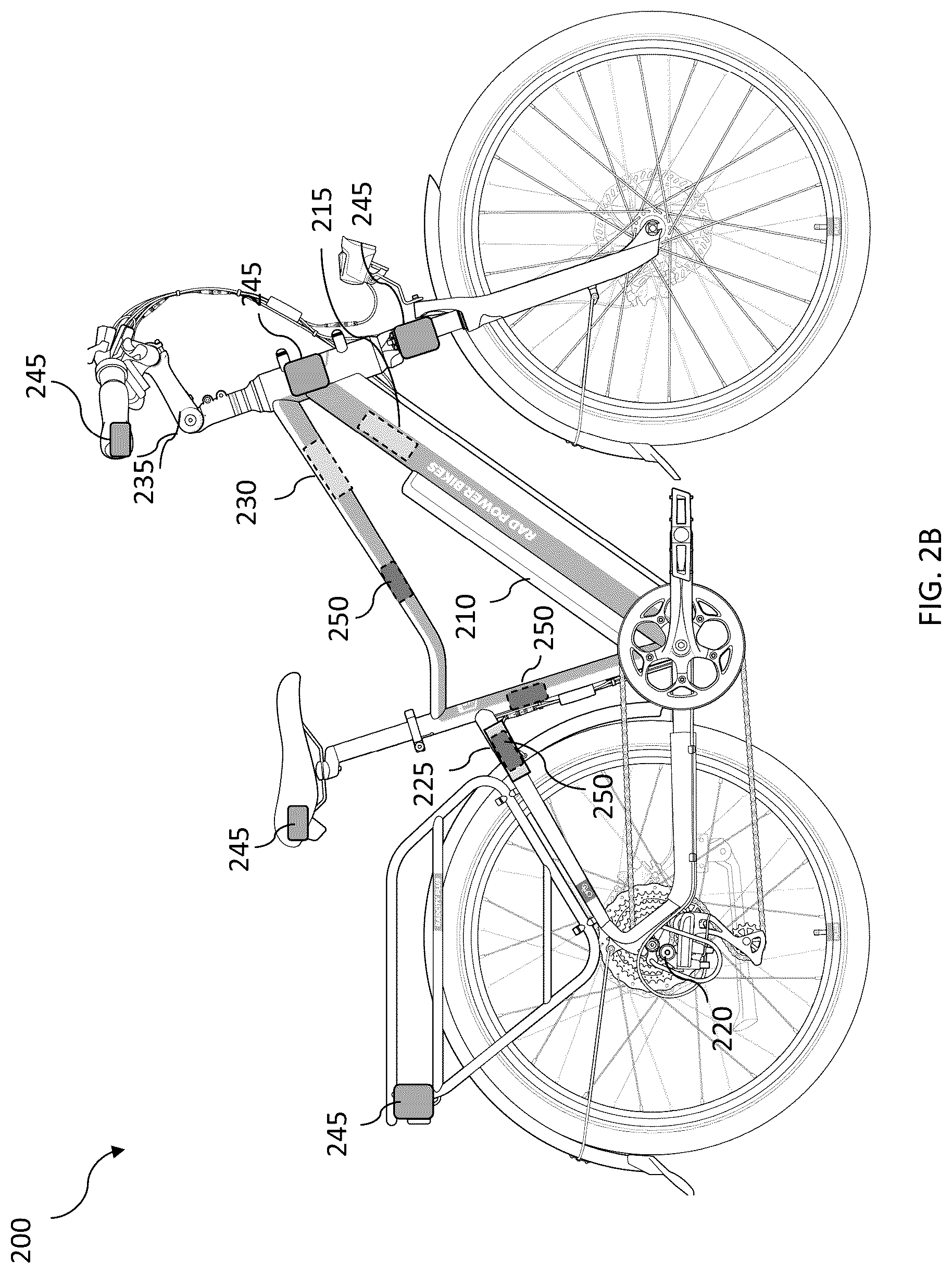 Patent US12319379 Figure 3 – Electric bicycle object detection system
