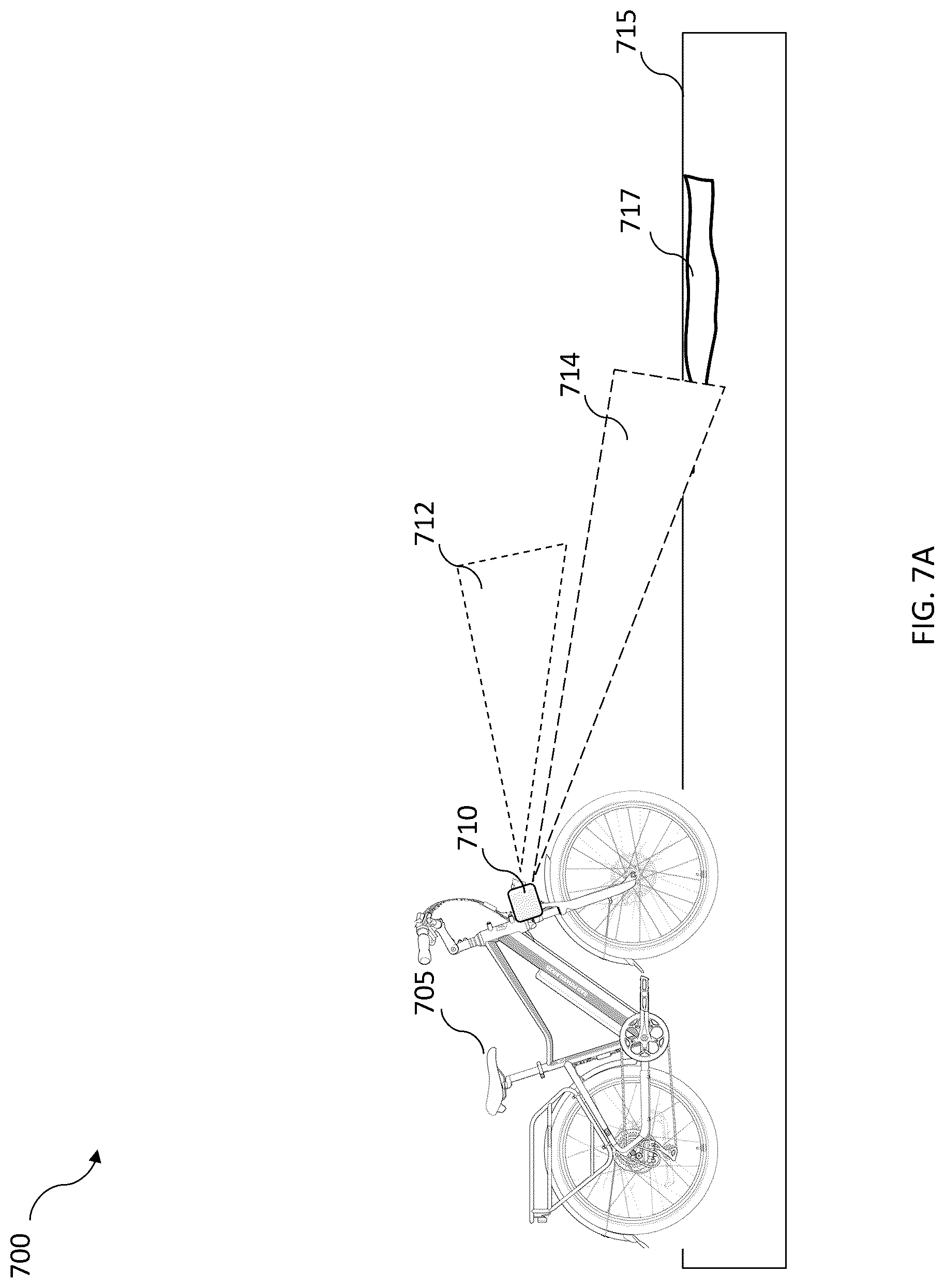 Patent US12319379 Figure 10 – Electric bicycle object detection system