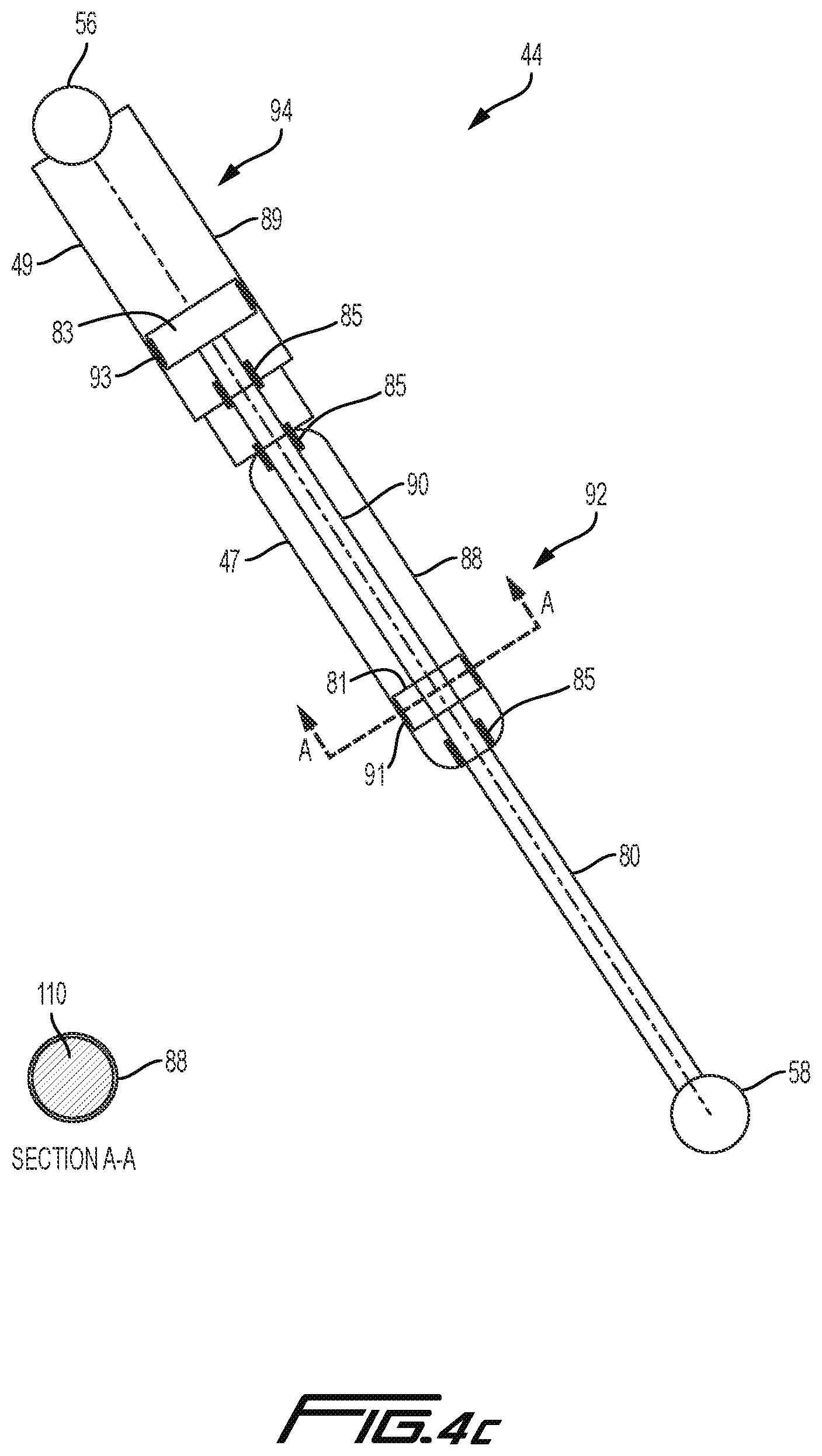 Patent US12319381 Figure 9 – Trailing link cycle wheel suspension assembly having gas pistons with unequal gas piston areas
