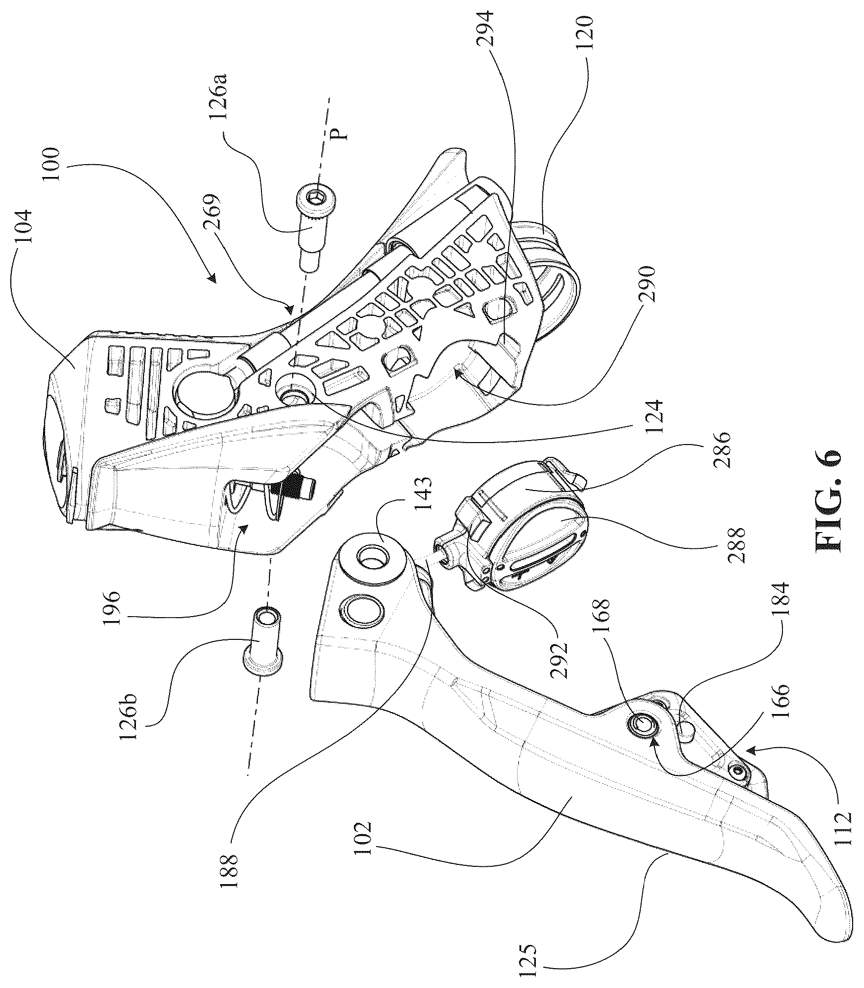 Patent US12319382 Figure 6 – Control device for a bicycle