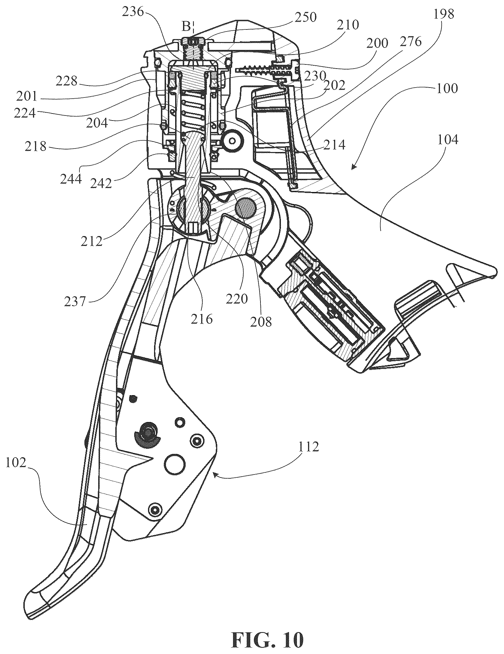 Patent US12319382 Figure 10 – Control device for a bicycle