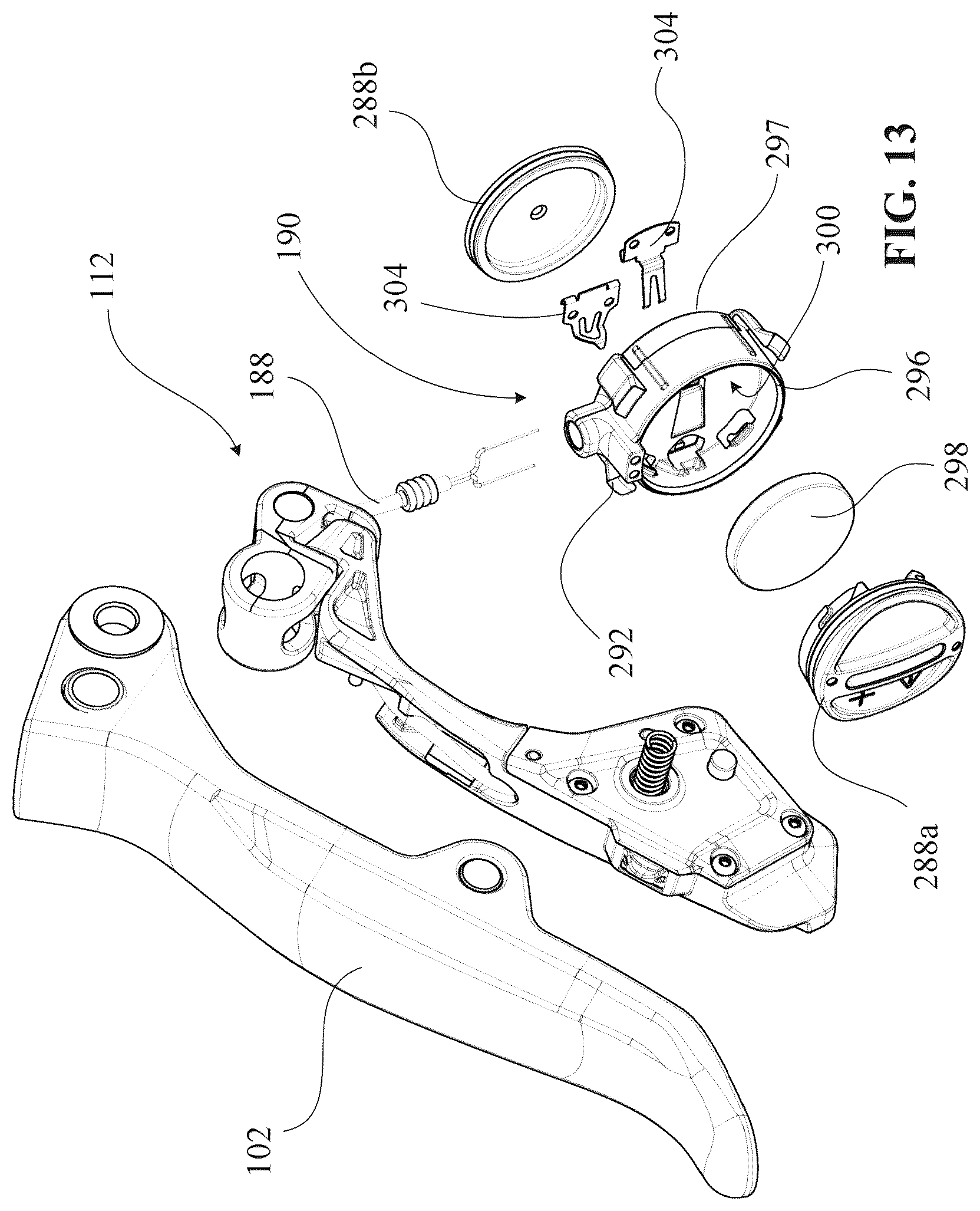 Patent US12319382 Figure 13 – Control device for a bicycle