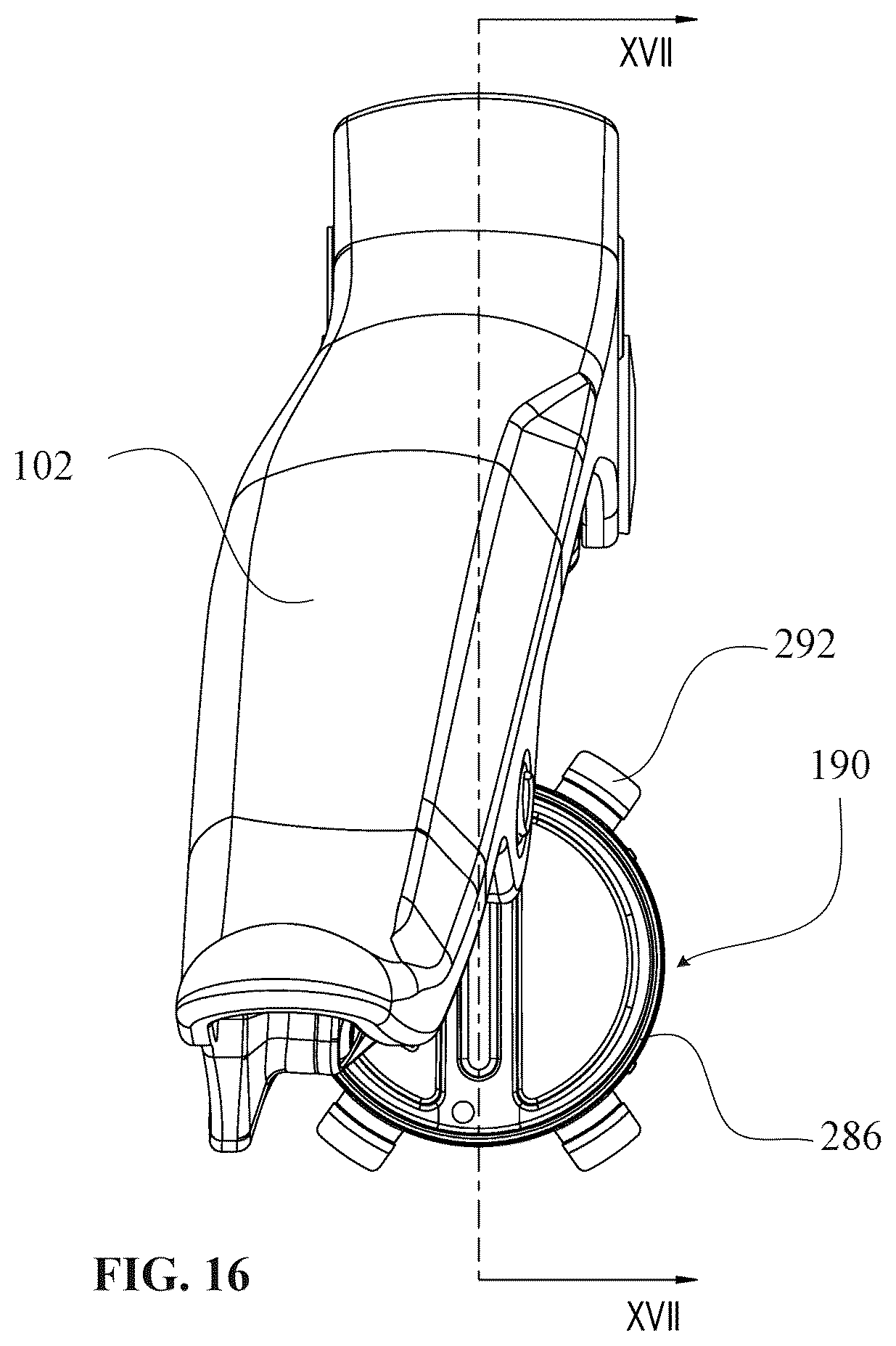 Patent US12319382 Figure 16 – Control device for a bicycle