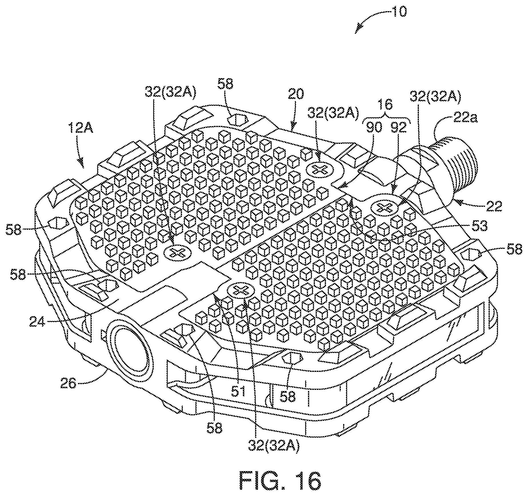 Patent US12319383 Figure 14 – Pedal assembly for human powered vehicle