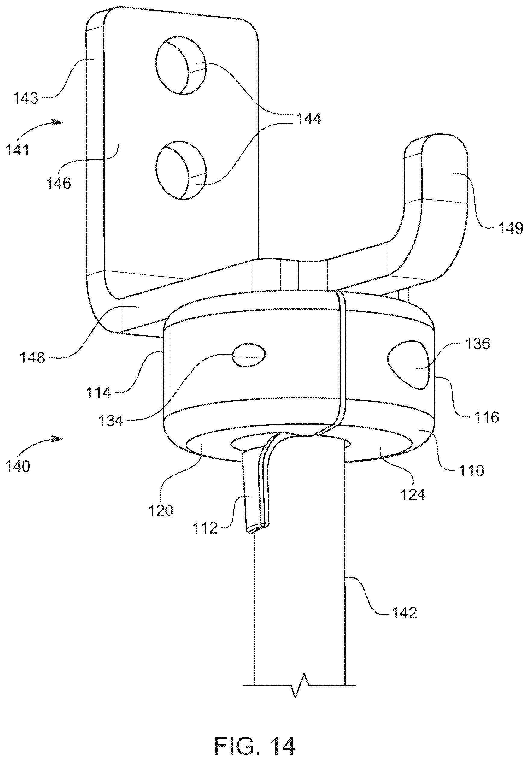Patent US12319386 Figure 11 – Apparatus for securing watercraft against tidal action