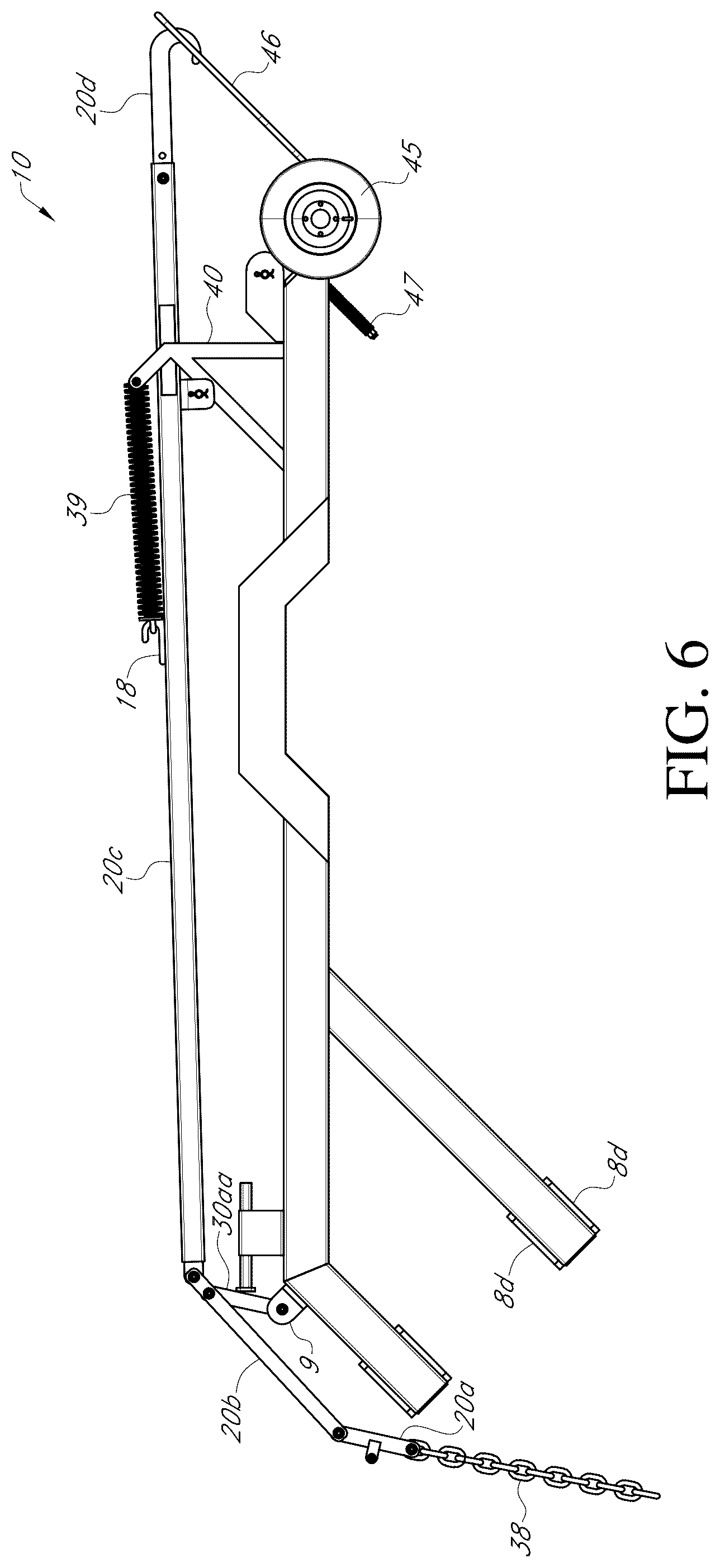 Patent US12319388 Figure 18 – Load lifter assembly