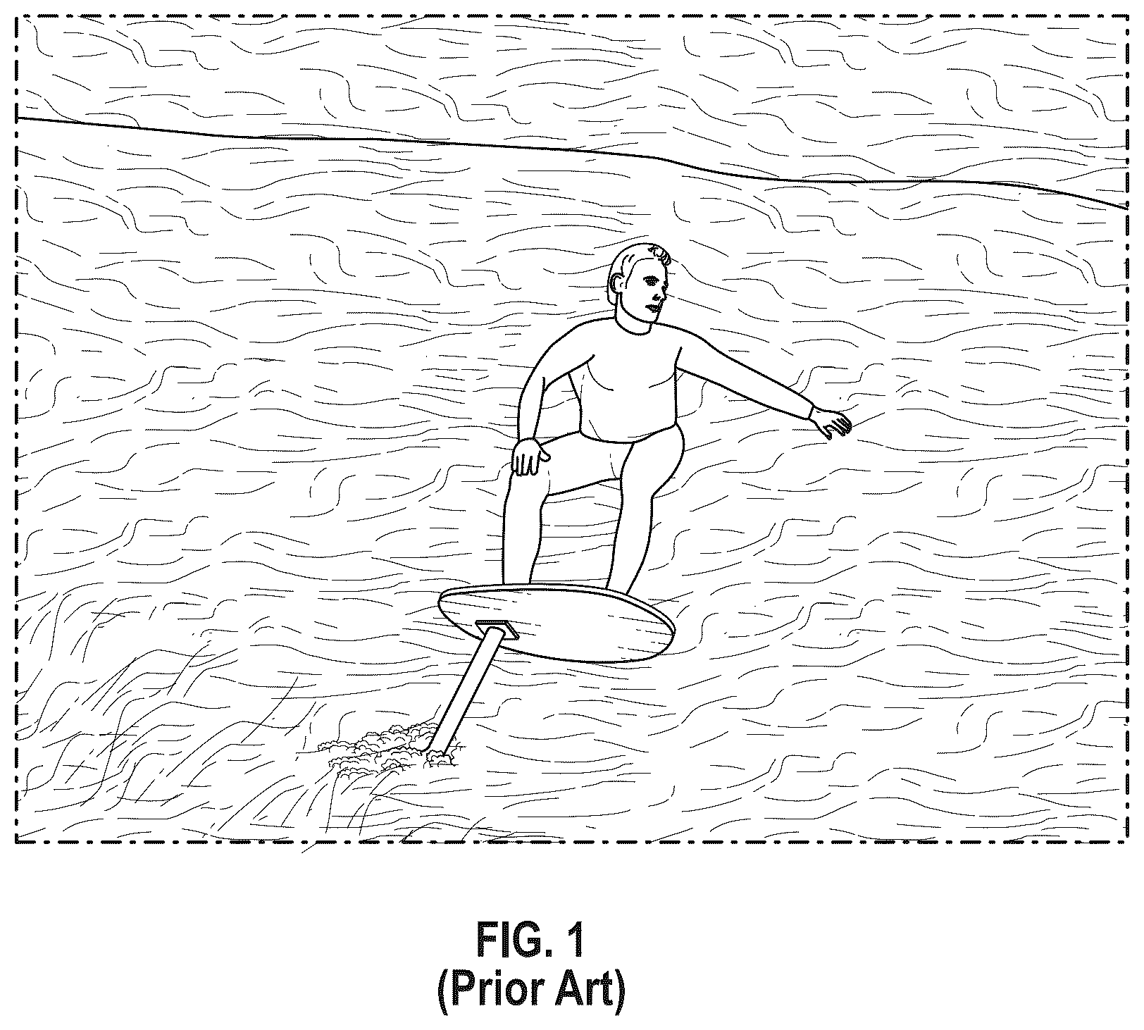 Patent US12319389 Figure 1 – Hydrofoil