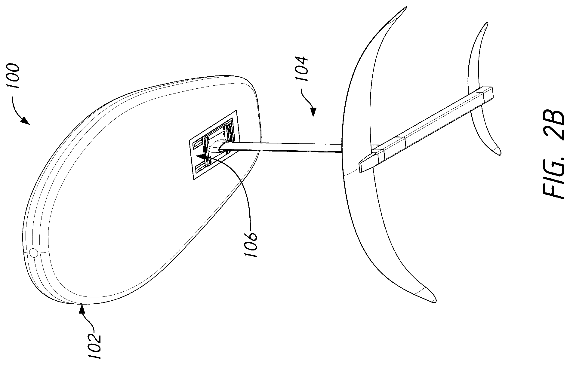 Patent US12319389 Figure 3 – Hydrofoil