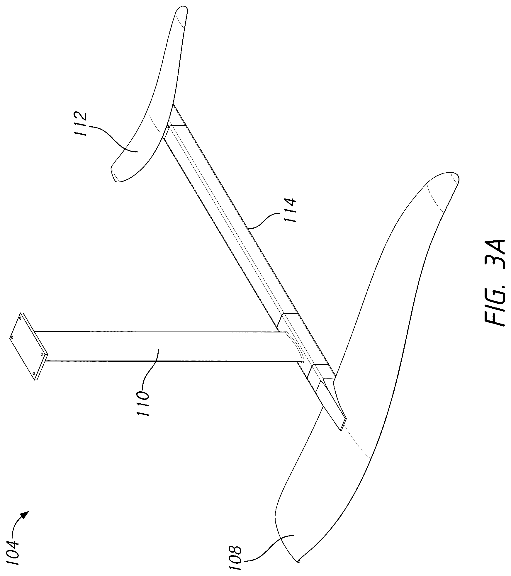 Patent US12319389 Figure 7 – Hydrofoil