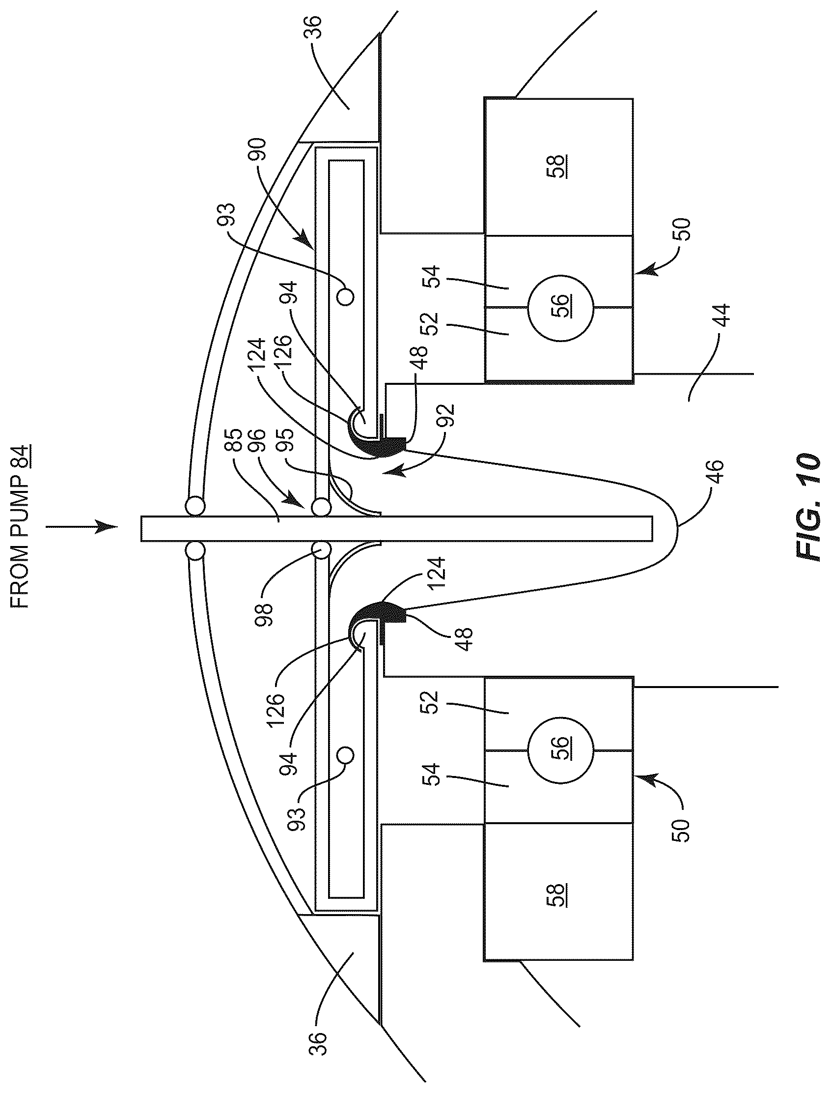 Patent US12319391 Figure 9 – Gyroscopic boat roll stabilizer