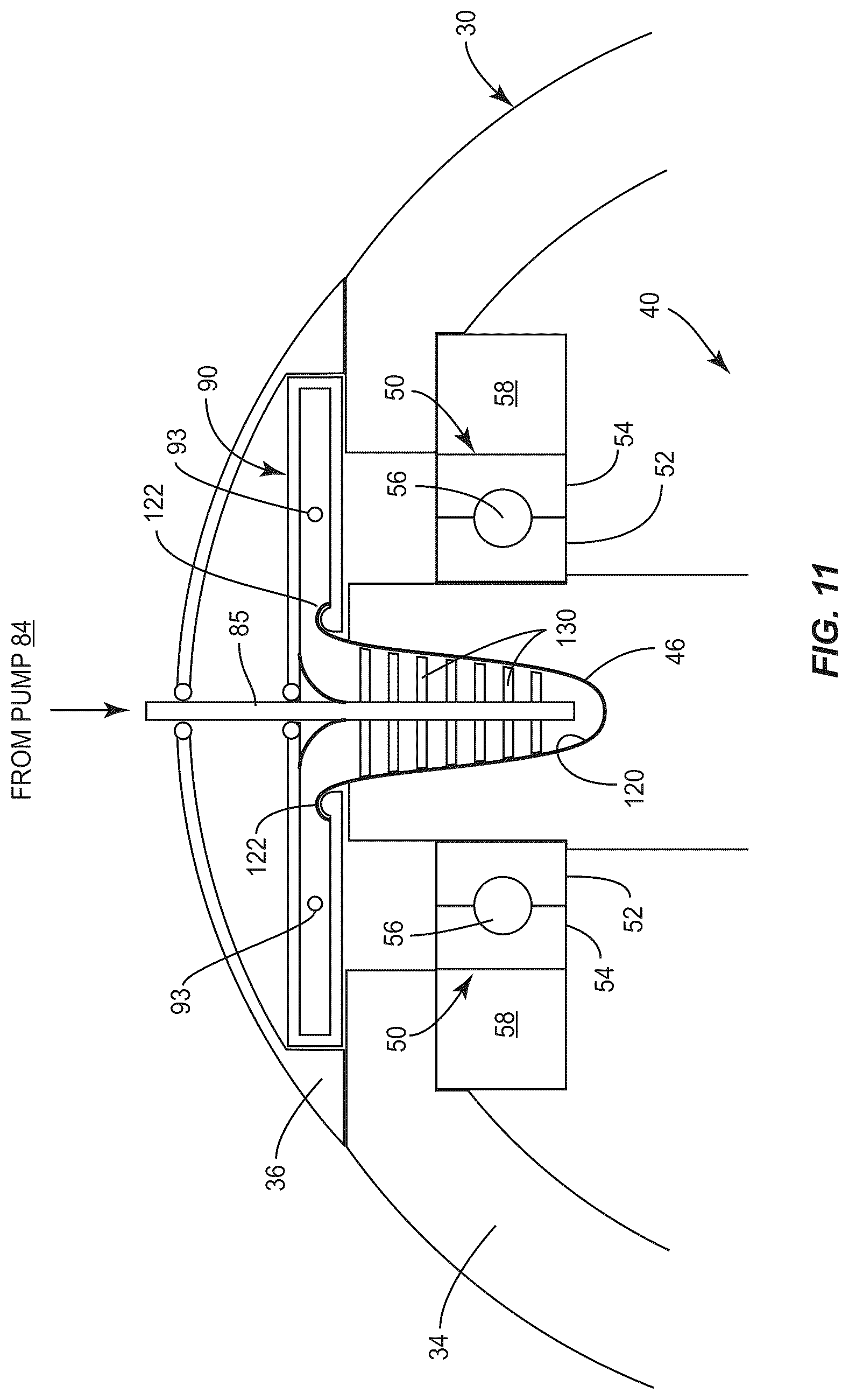 Patent US12319391 Figure 10 – Gyroscopic boat roll stabilizer