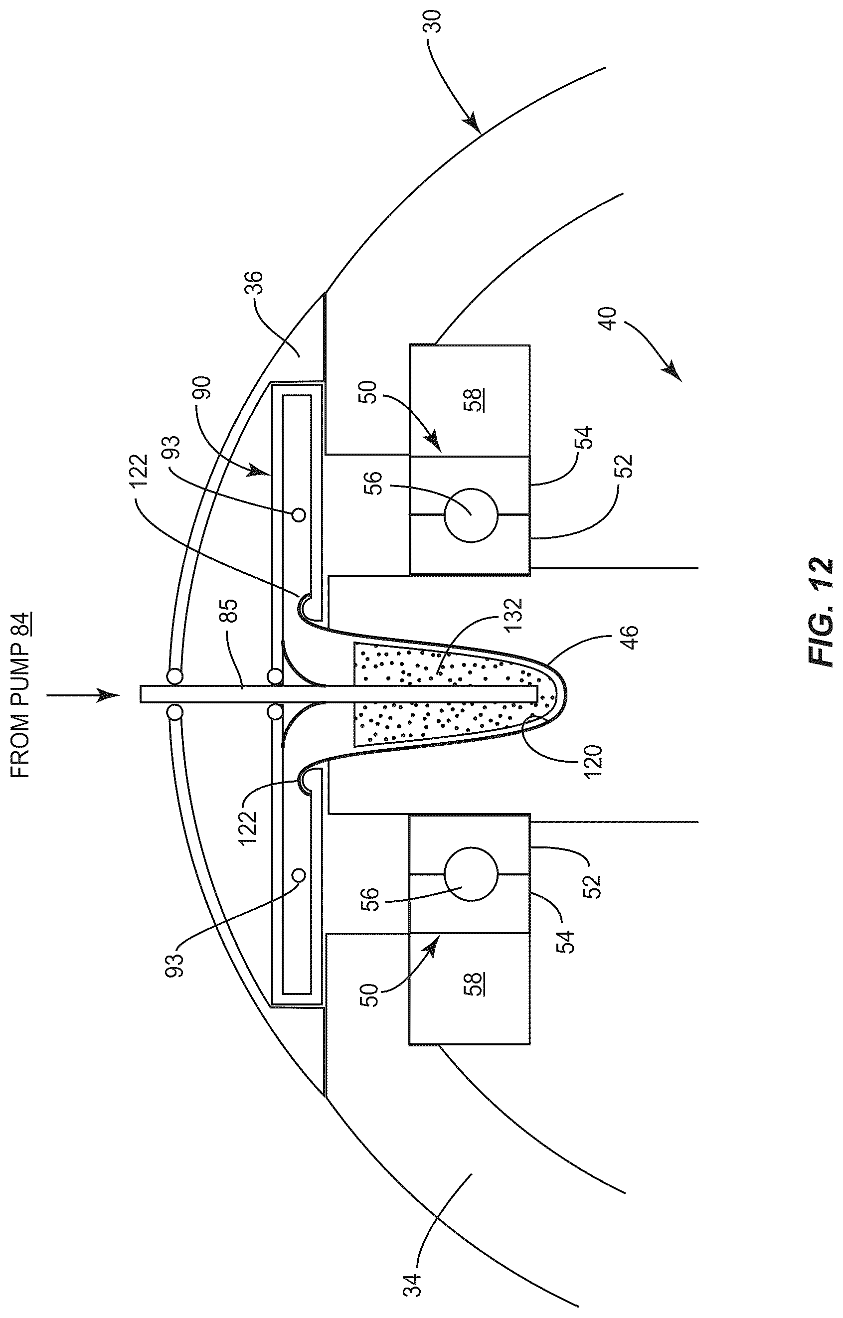 Patent US12319391 Figure 11 – Gyroscopic boat roll stabilizer