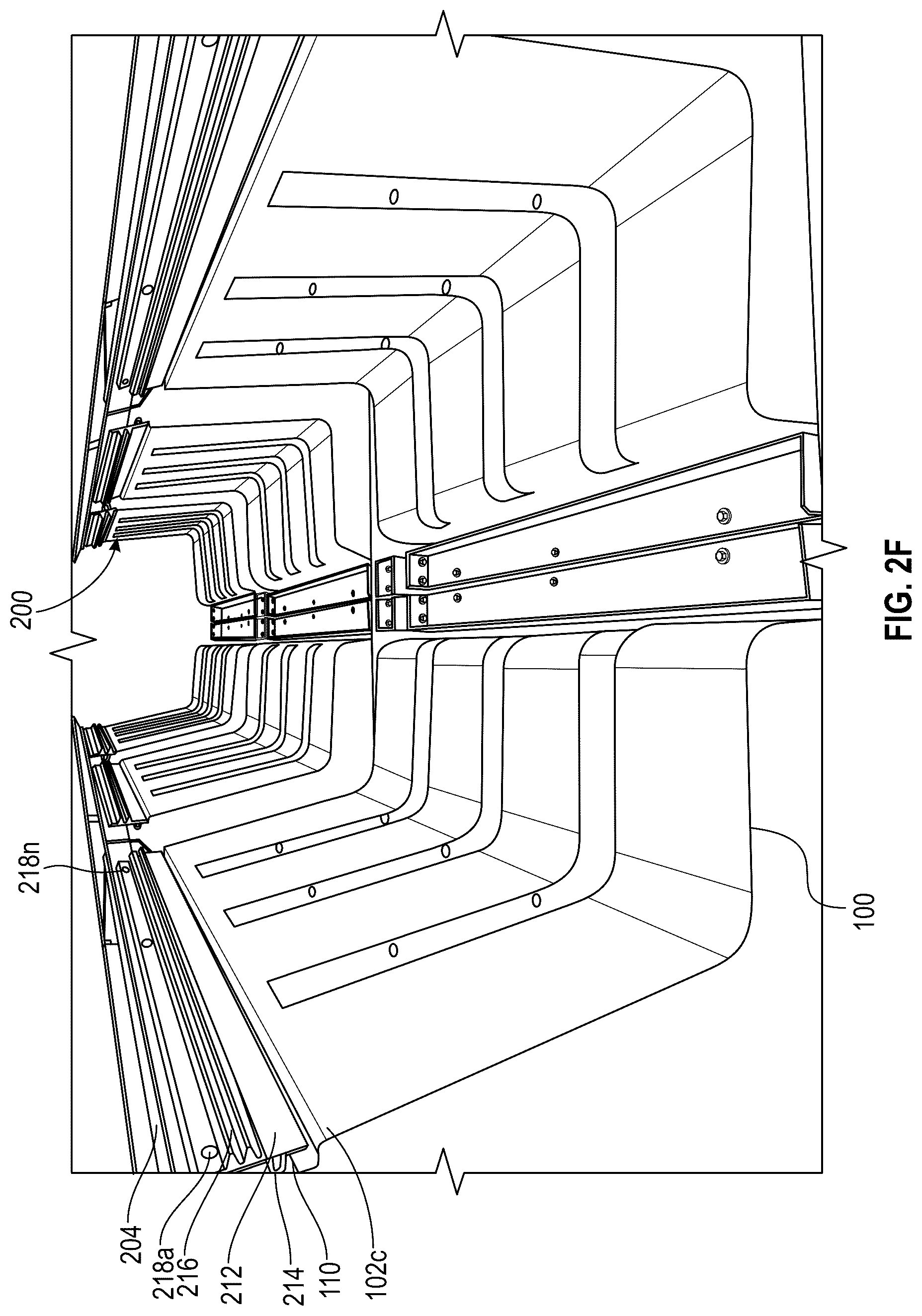 Patent US12319393 Figure 12 – Floating boat lift