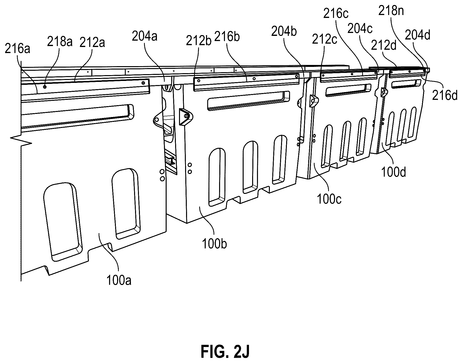Patent US12319393 Figure 16 – Floating boat lift