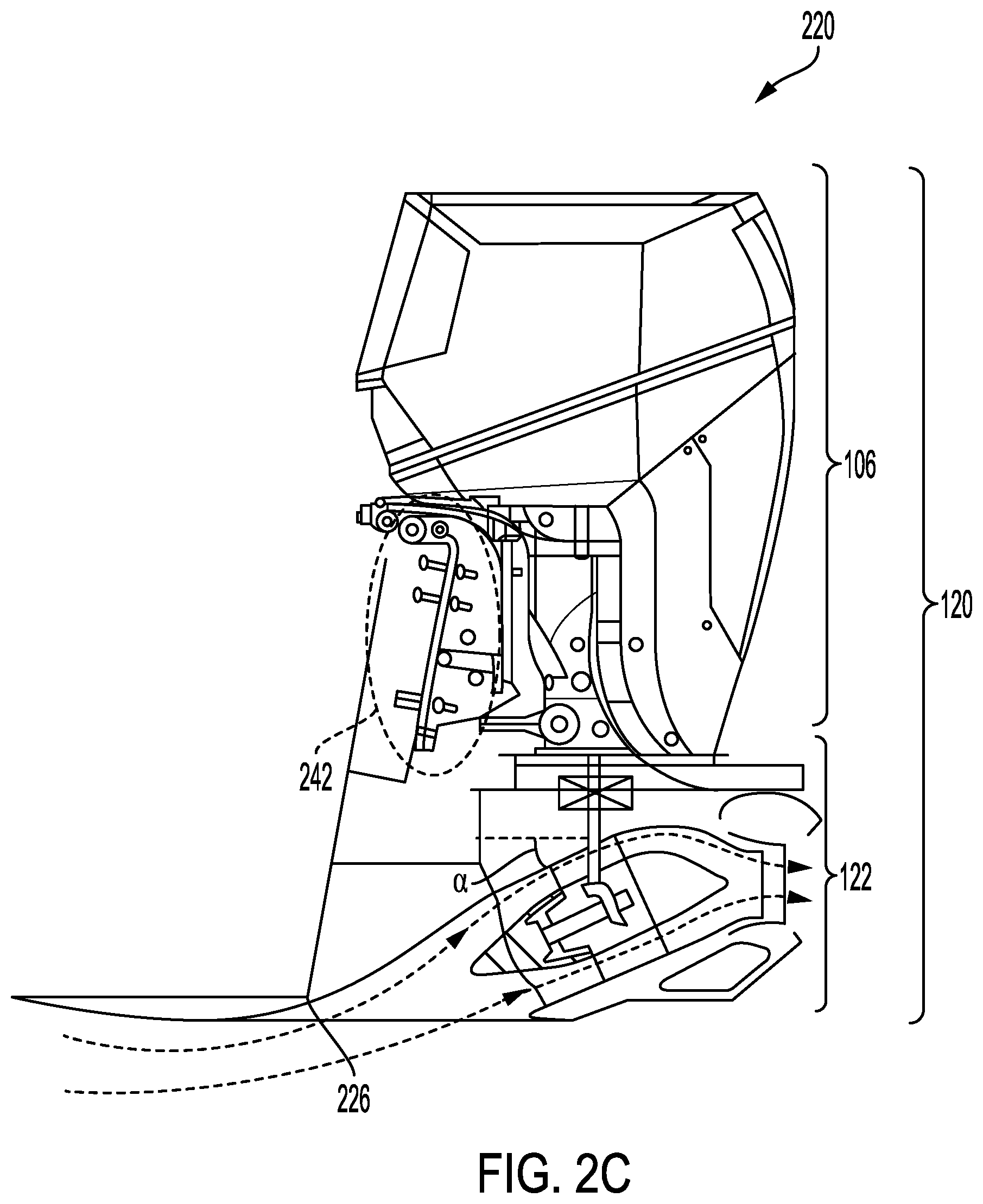 Patent US12319396 Figure 8 – Vessel propelling system and assembly